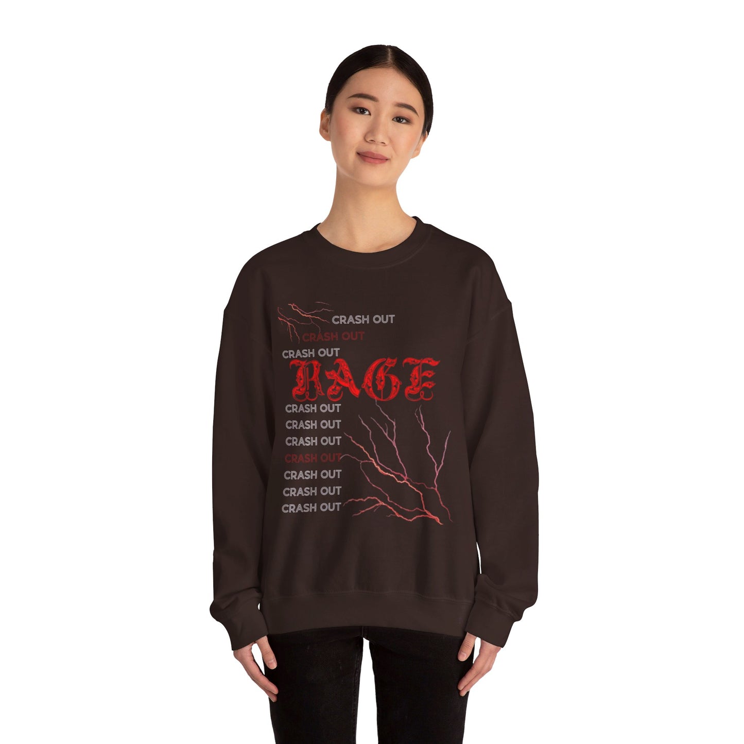 "Rage" Unisex Crewneck Sweatshirt
