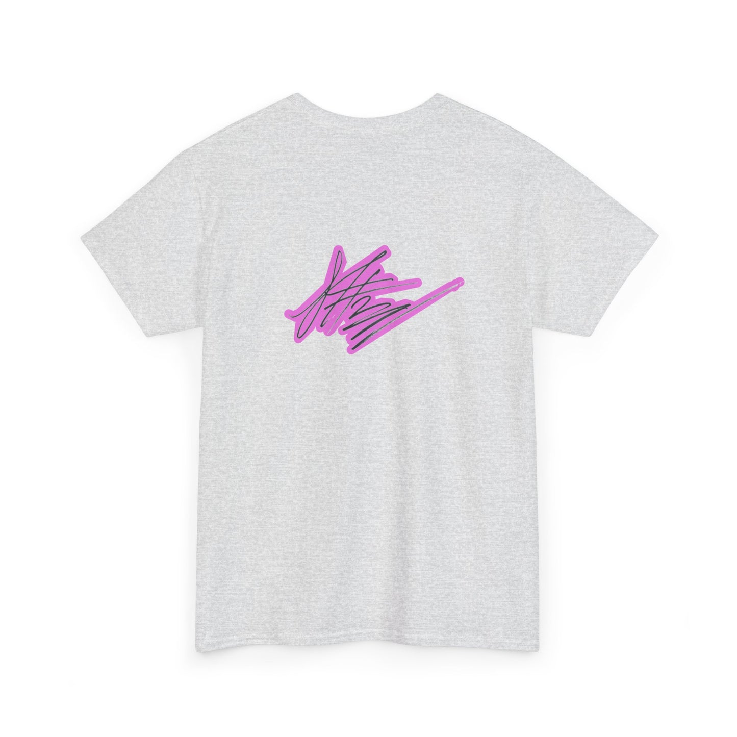 Hand Drawn Pink Impreza WRX Unisex Heavy Cotton Tee