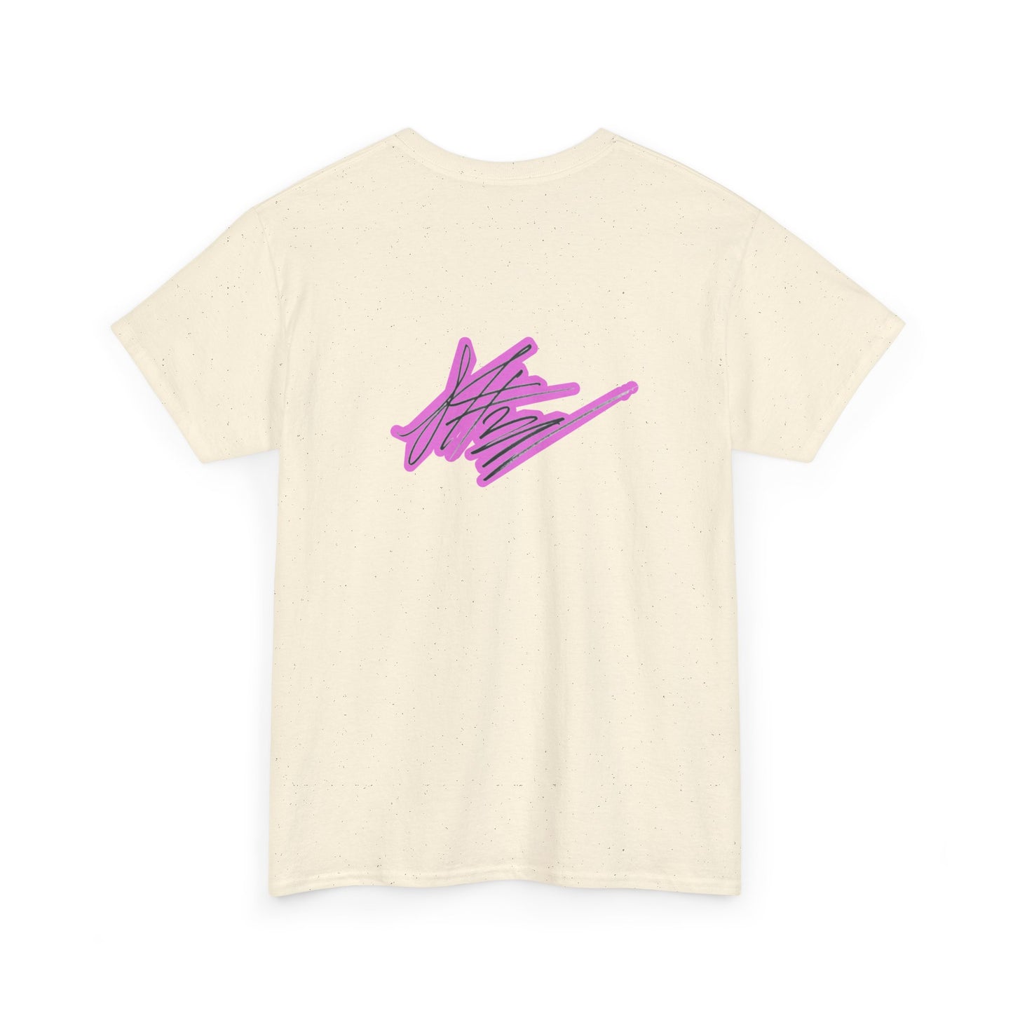 Hand Drawn Pink Impreza WRX Unisex Heavy Cotton Tee