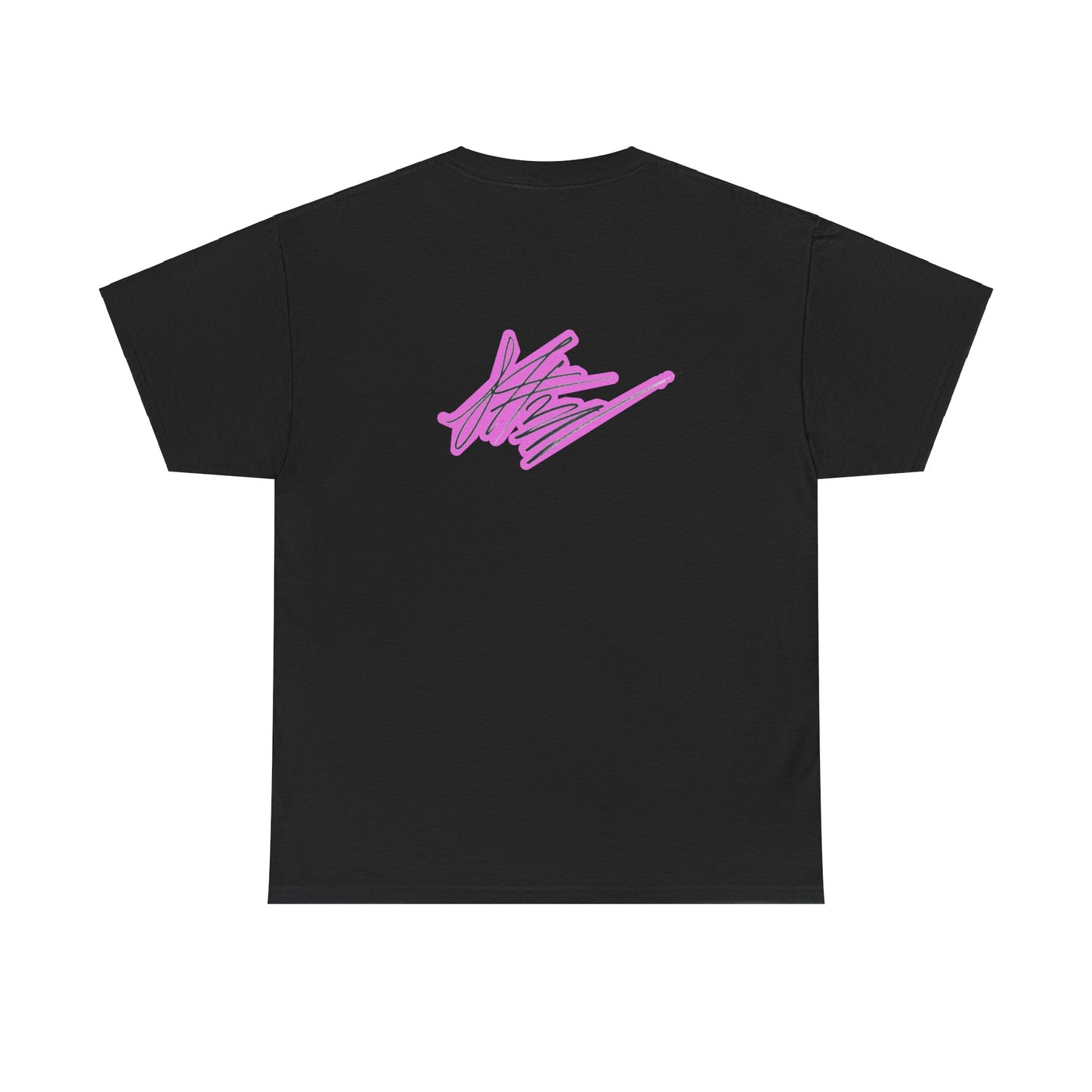 Hand Drawn Pink Impreza WRX Unisex Heavy Cotton Tee