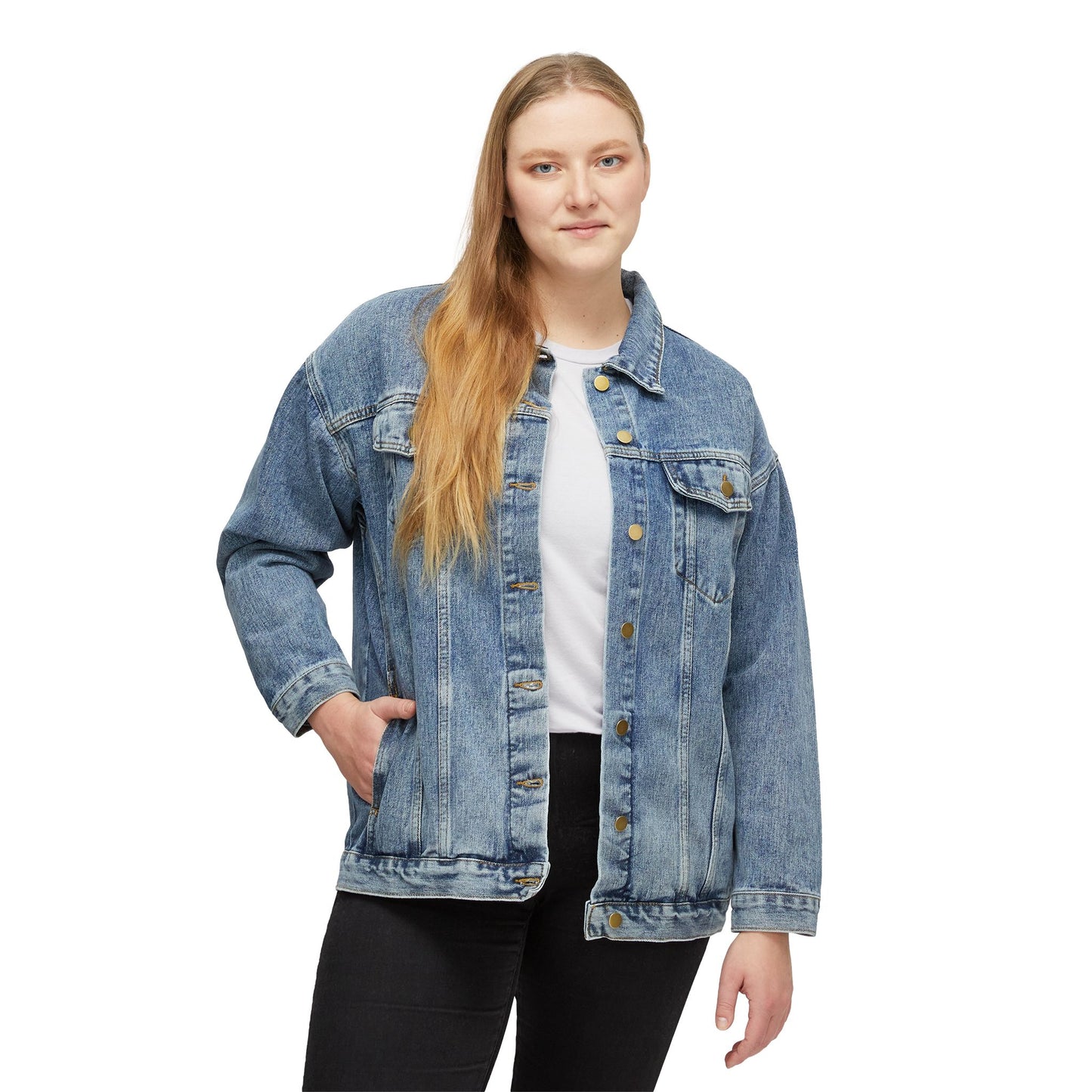 Toronto Graphic Women's Denim Jacket