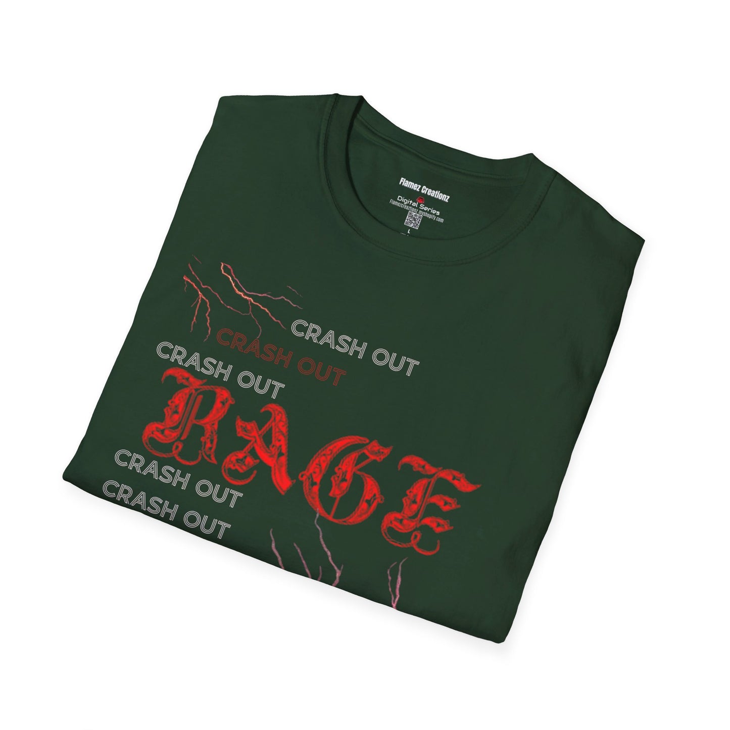 "Rage" Unisex Softstyle T-Shirt