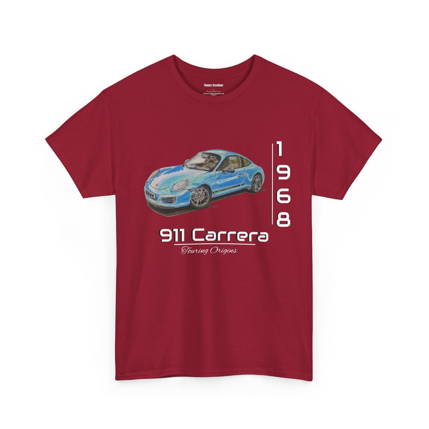 Hand drawn Blue Car Unisex T-shirt