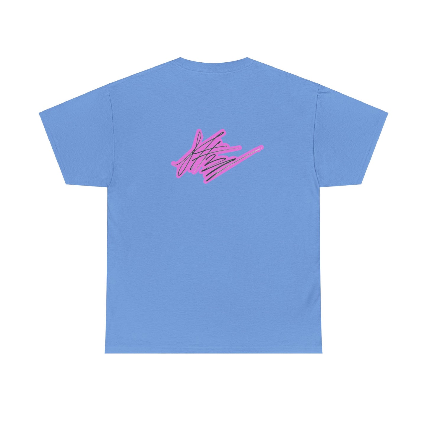 Hand Drawn Pink Impreza WRX Unisex Heavy Cotton Tee