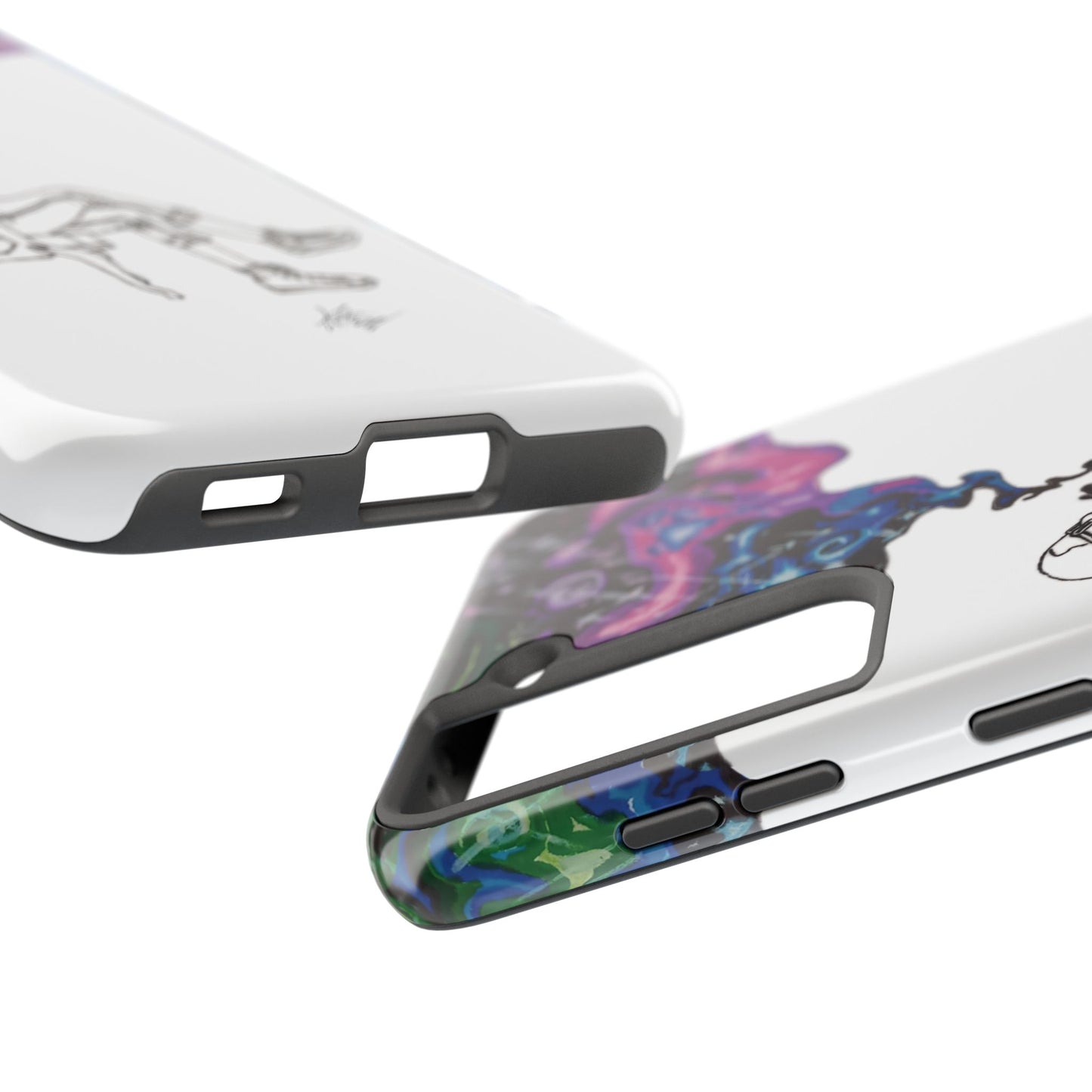 (Black) Herbalist Tough Phone Case