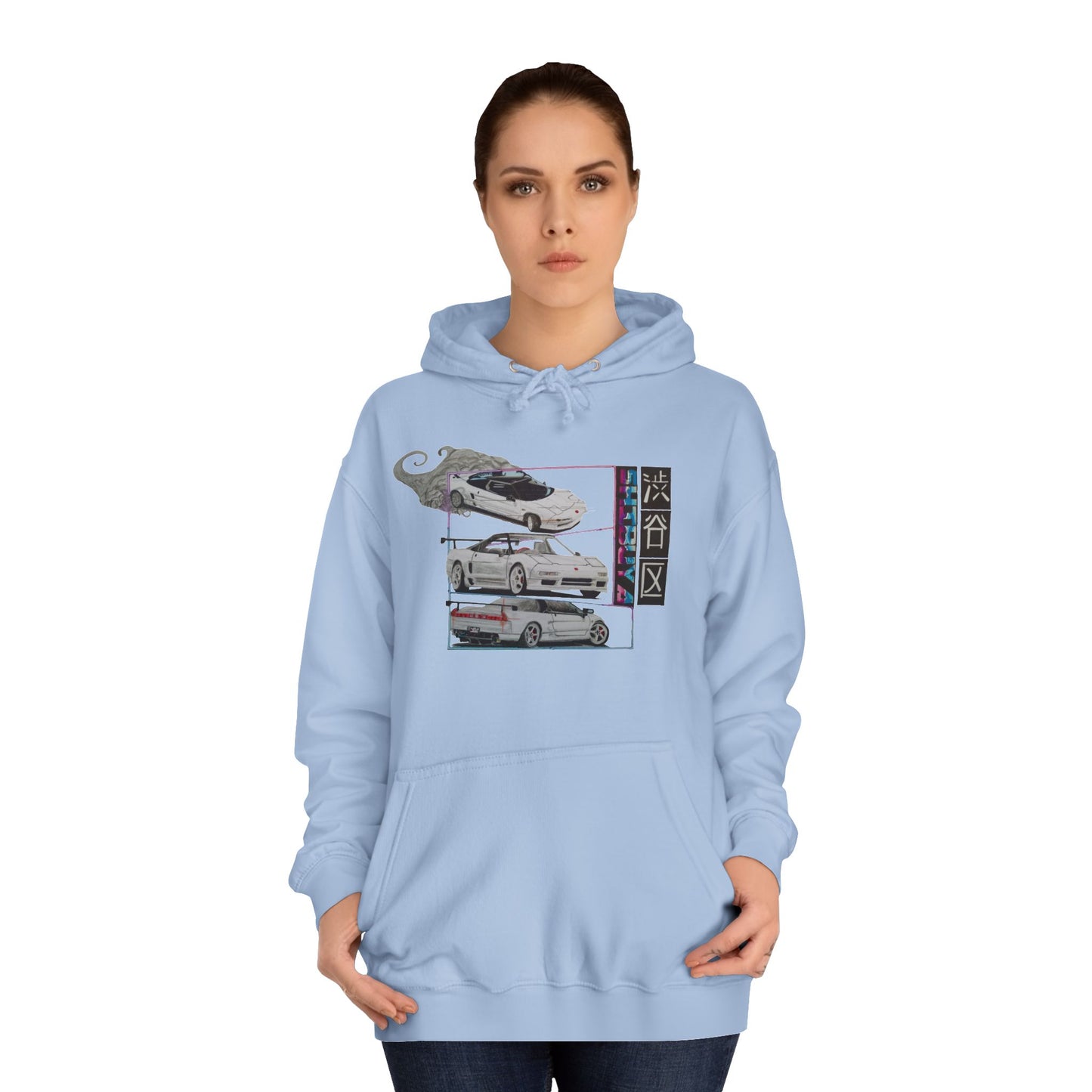 Hand drawn Honda NSX Unisex Hoodie