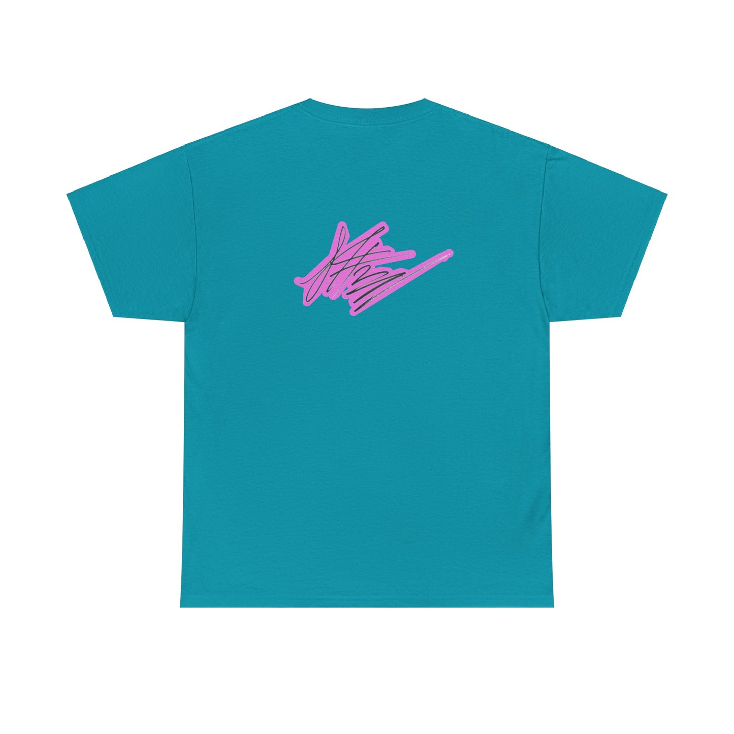 Hand Drawn Pink Impreza WRX Unisex Heavy Cotton Tee