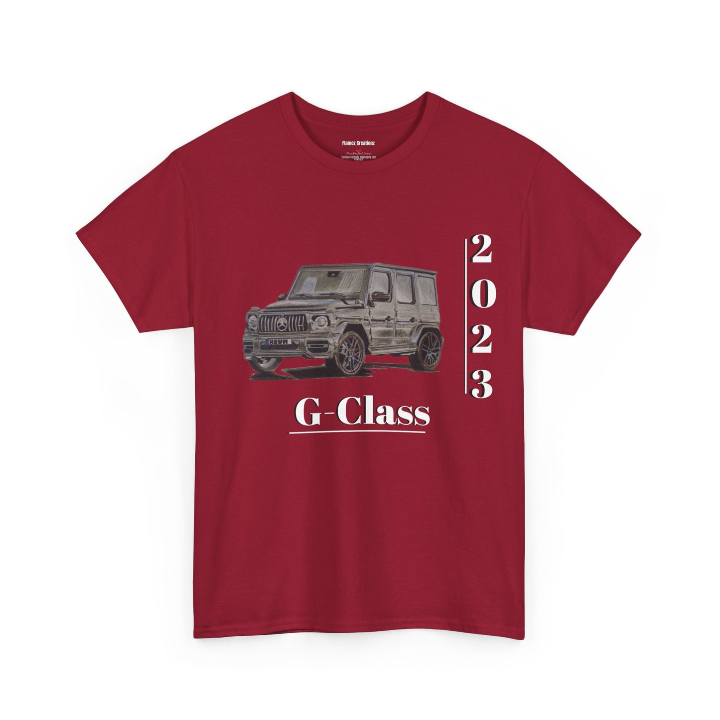Hand Drawn G-Wagon Unisex Heavy Cotton Tee