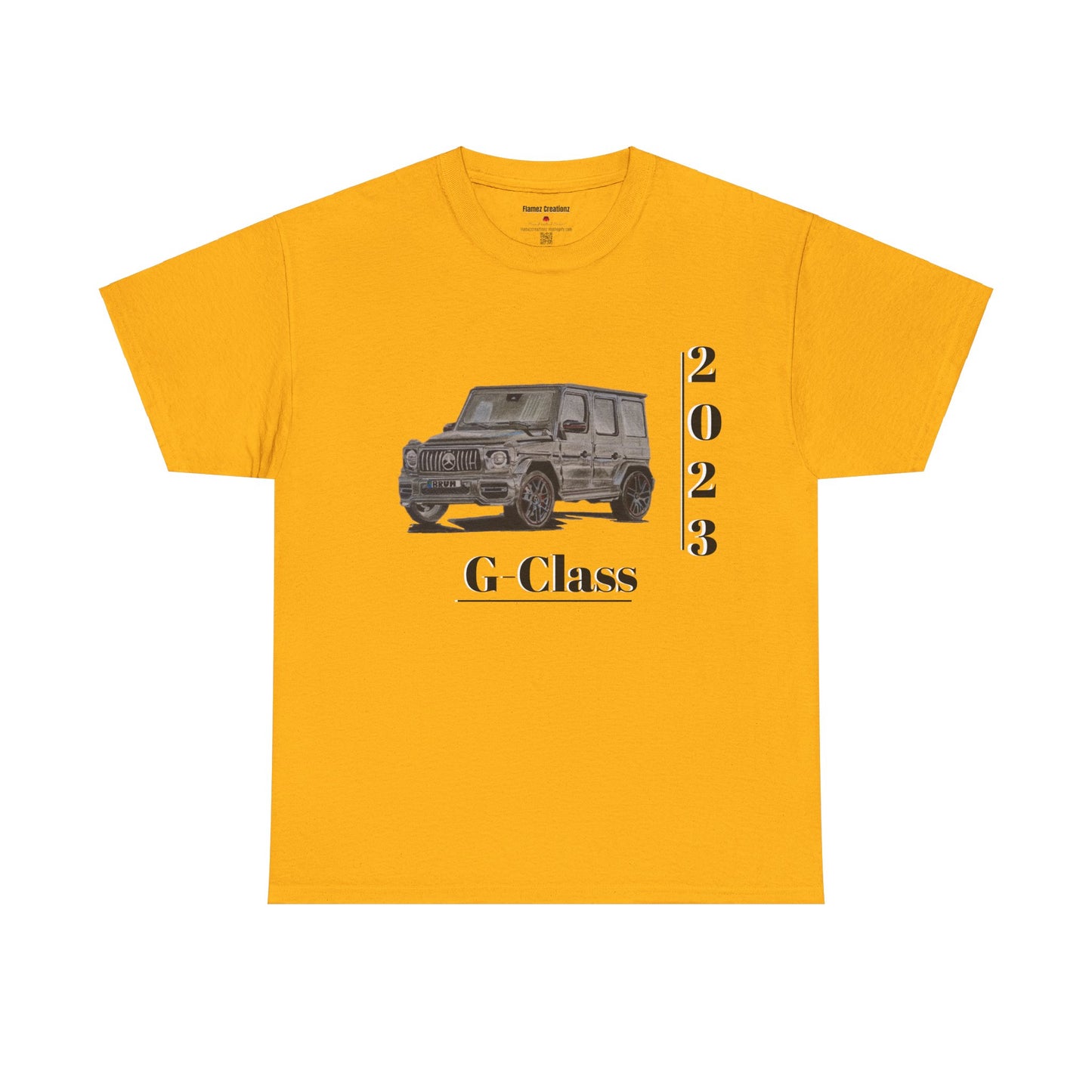 Hand Drawn G-Wagon Unisex Heavy Cotton Tee
