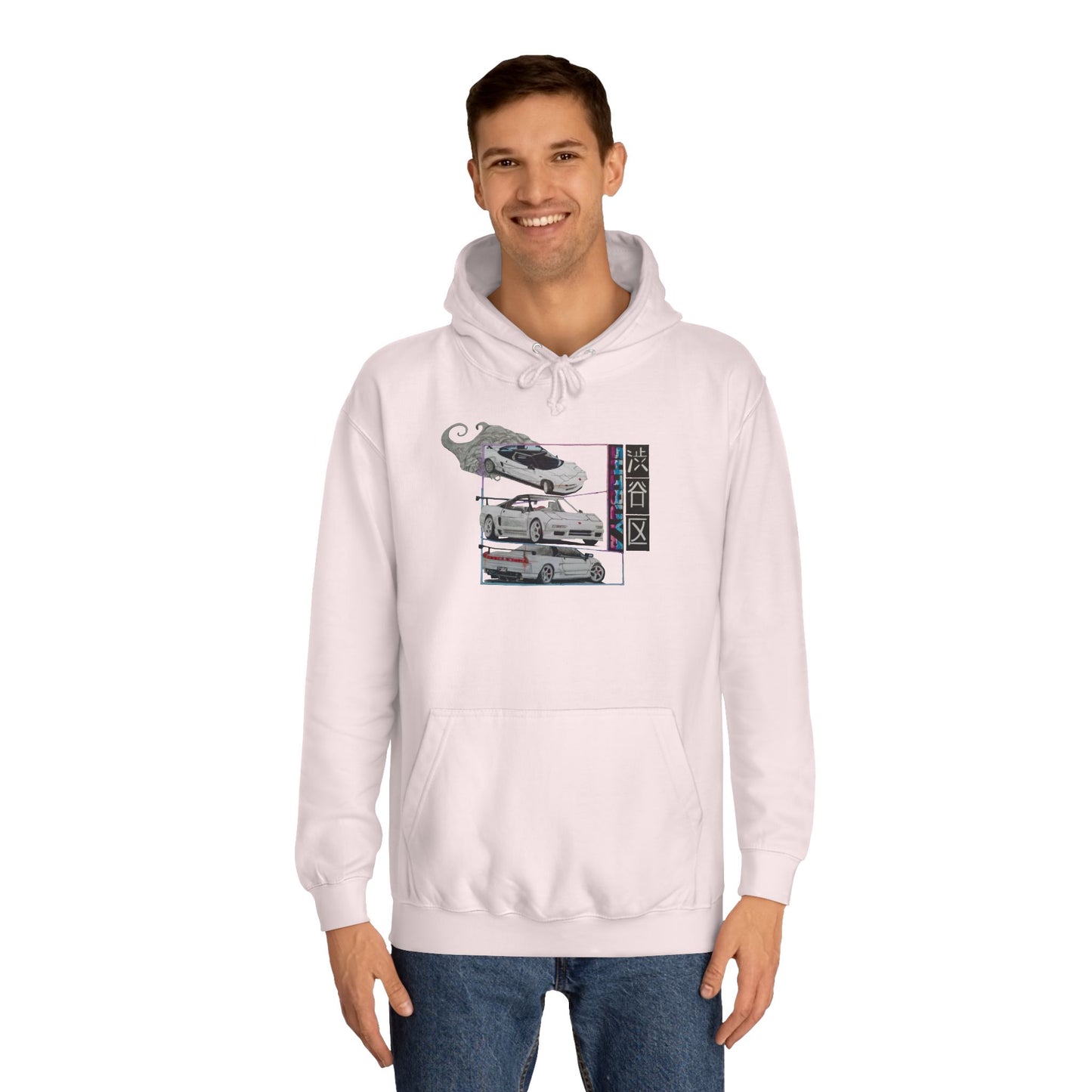 Hand drawn Honda NSX Unisex Hoodie