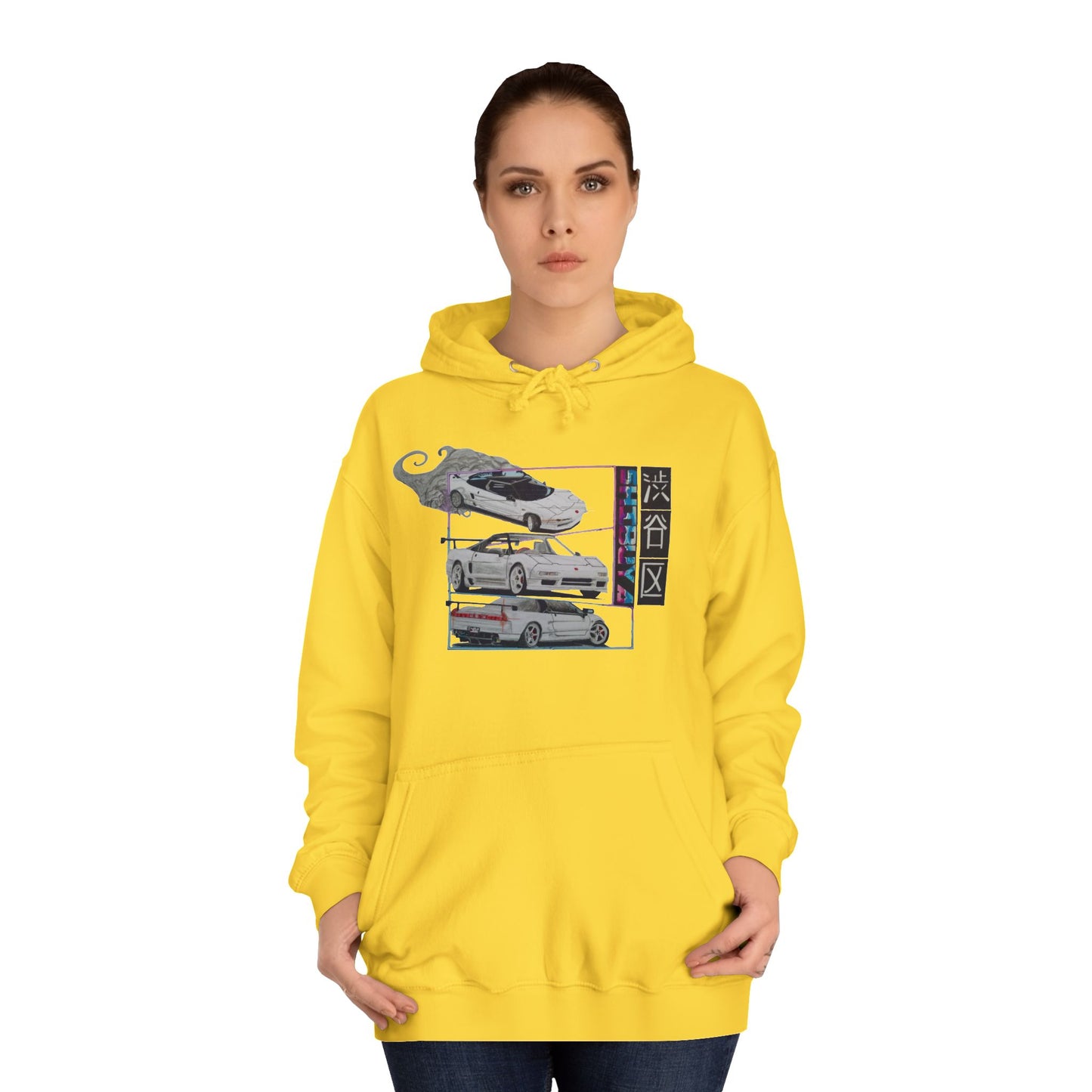 Hand drawn Honda NSX Unisex Hoodie