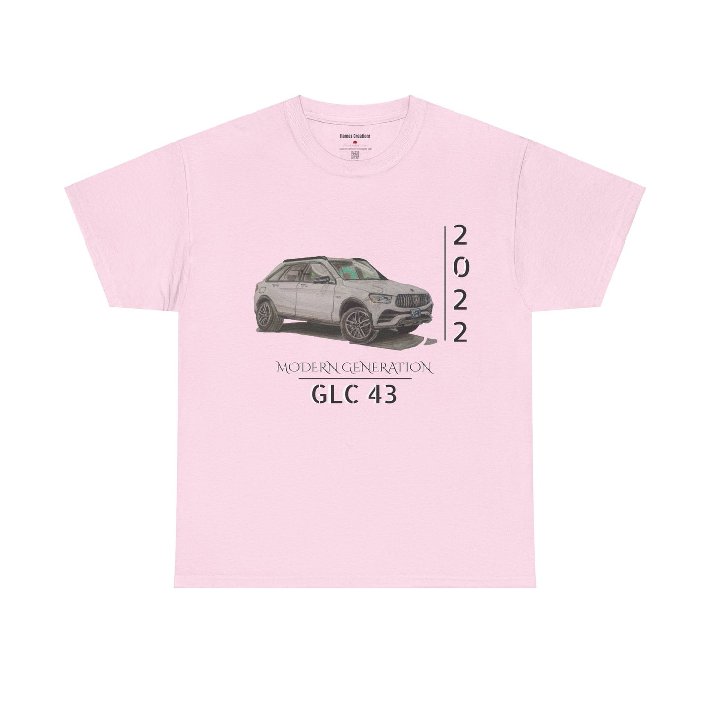 Hand Drawn GLC SUV Unisex Heavy Cotton Tee