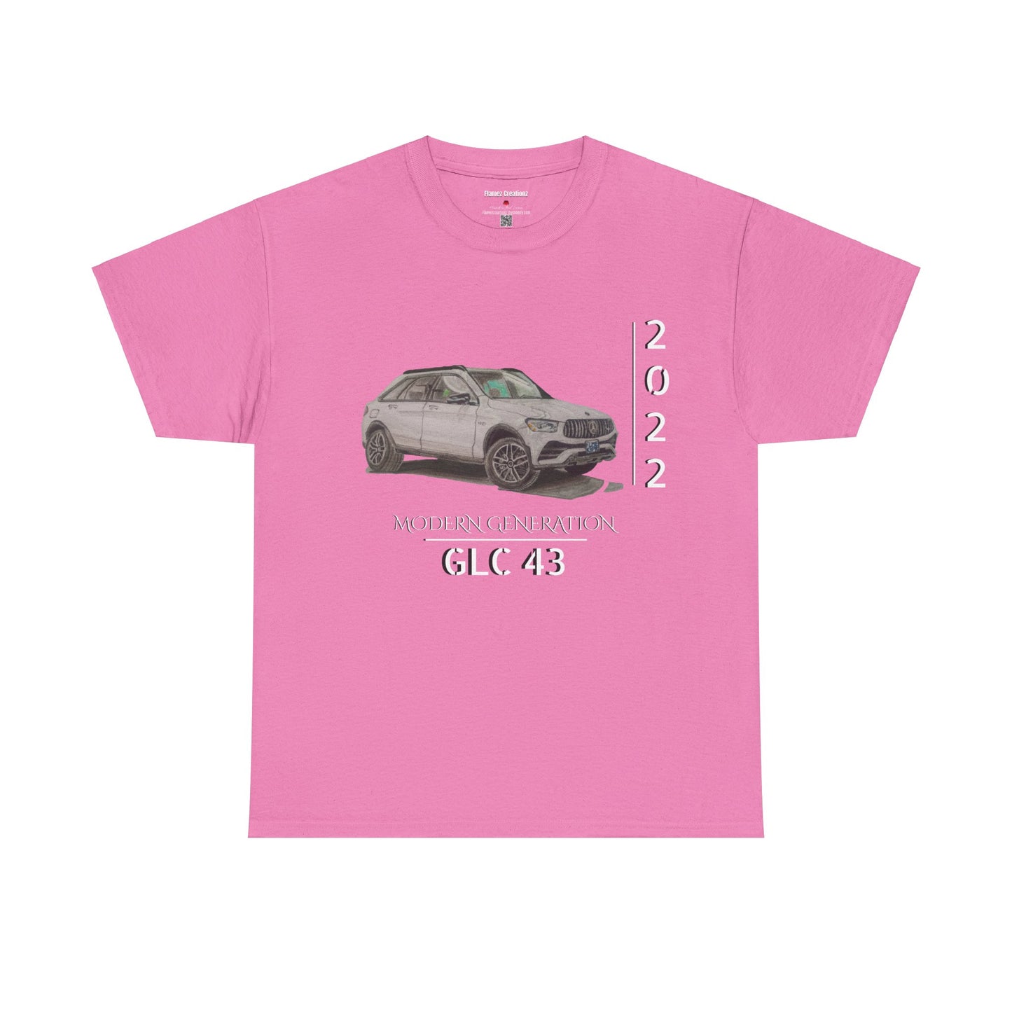 Hand Drawn GLC SUV Unisex Heavy Cotton Tee