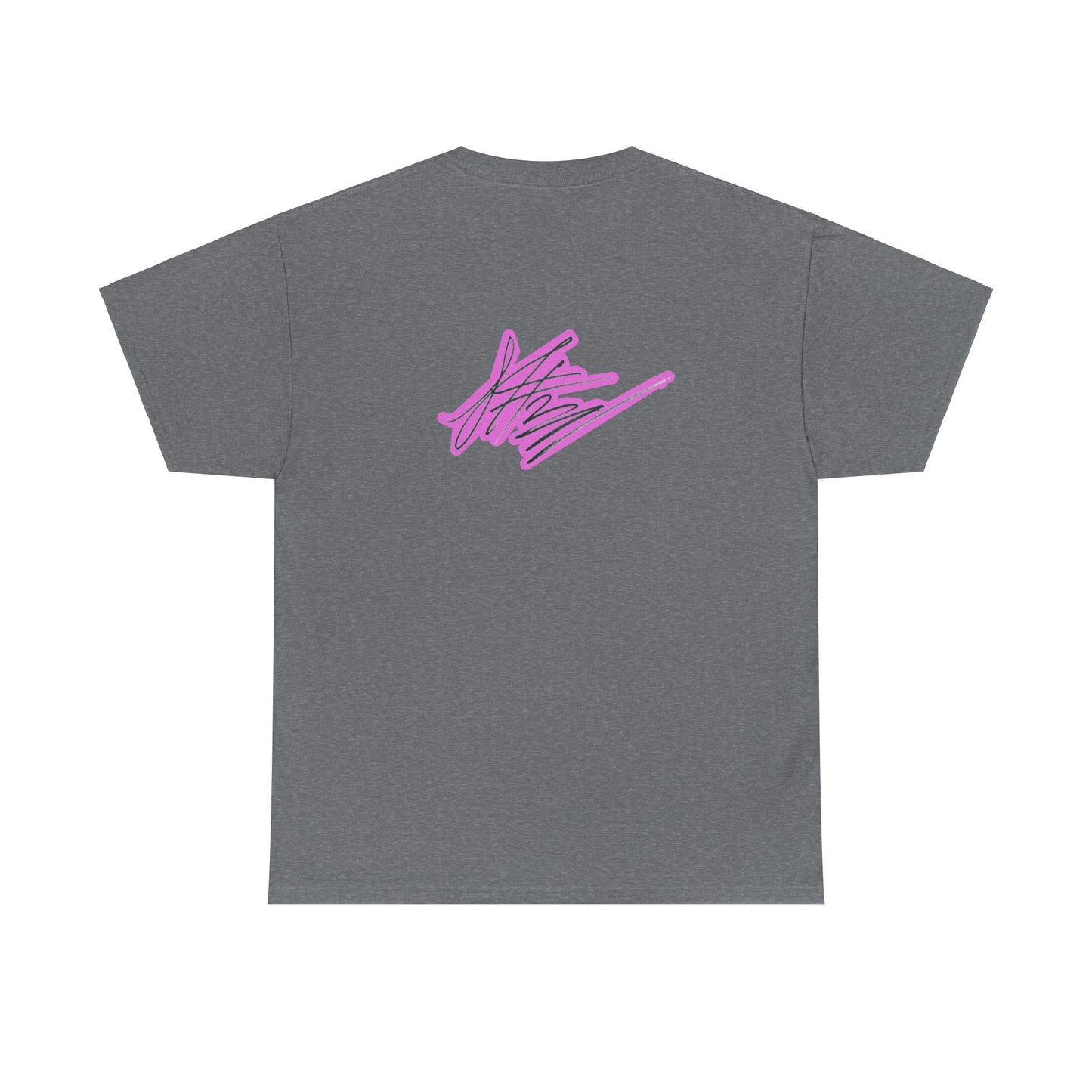 Hand Drawn Pink Impreza WRX Unisex Heavy Cotton Tee