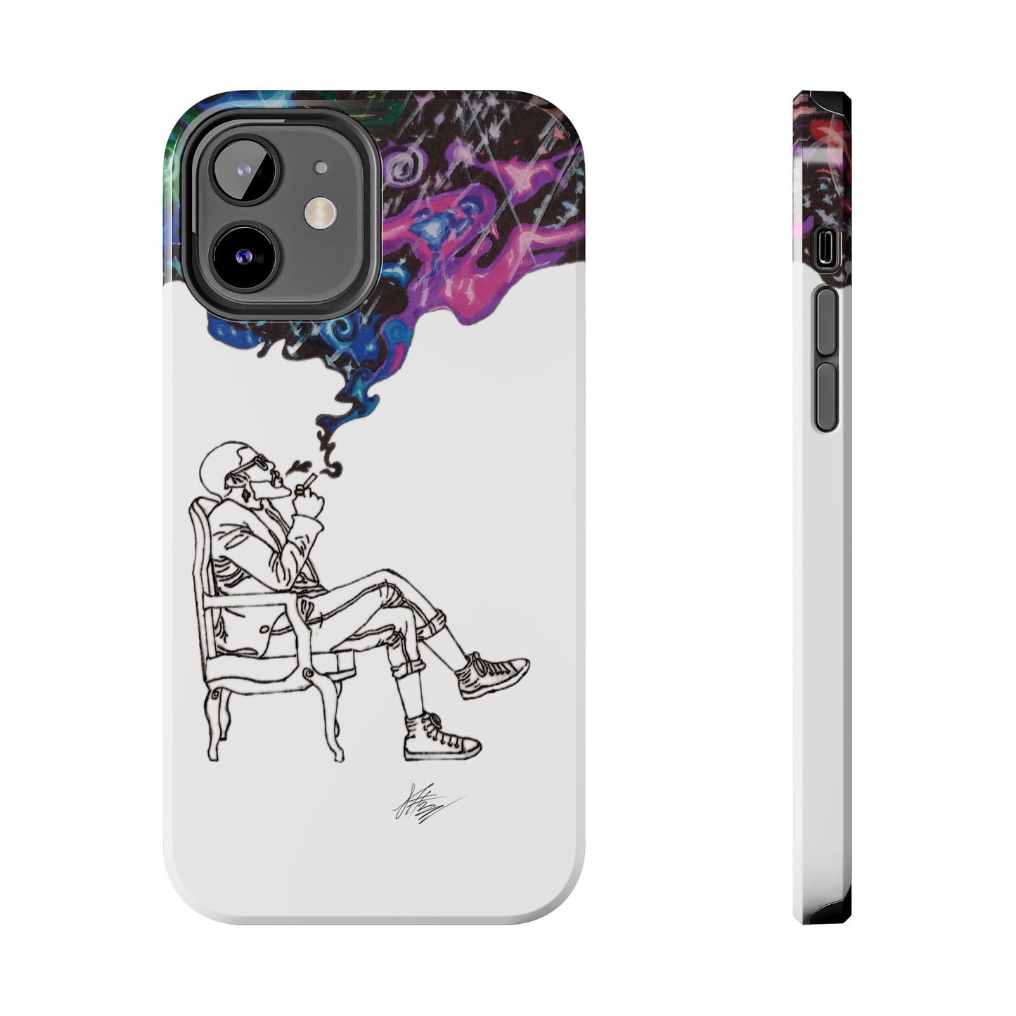 (Black) Herbalist Tough Phone Case
