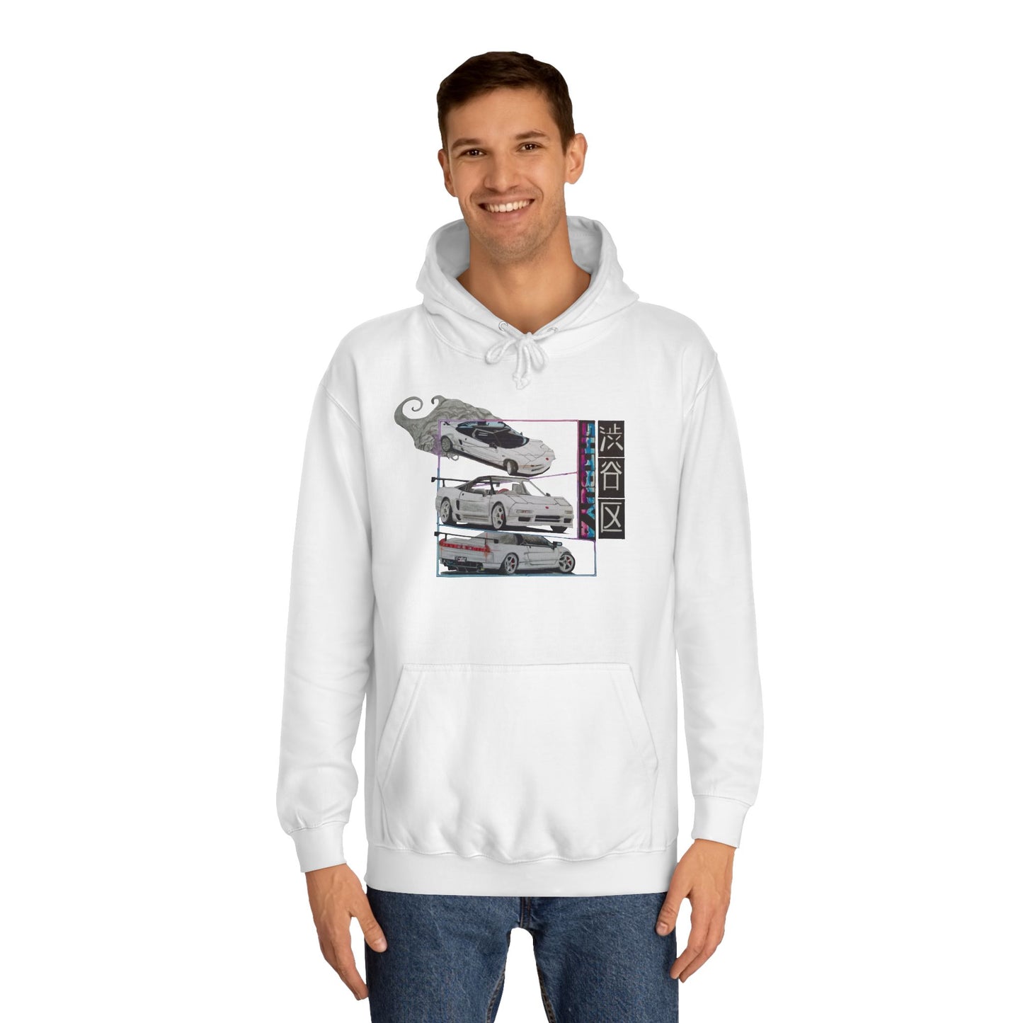 Hand drawn Honda NSX Unisex Hoodie