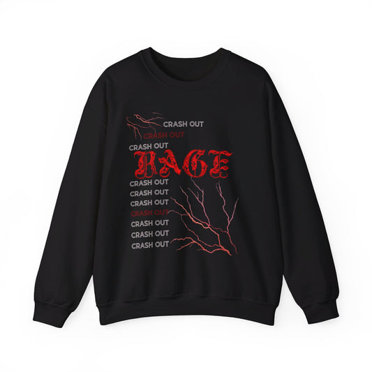 "Rage" Unisex Crewneck Sweatshirt