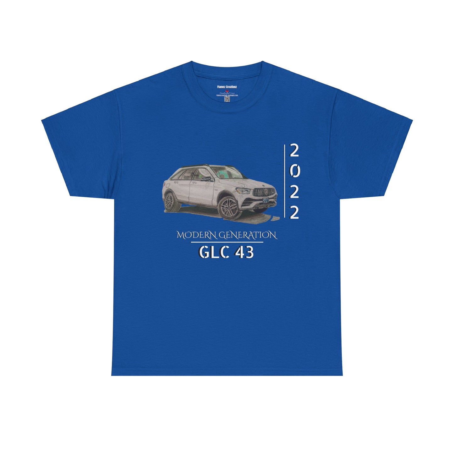 Hand Drawn GLC SUV Unisex Heavy Cotton Tee