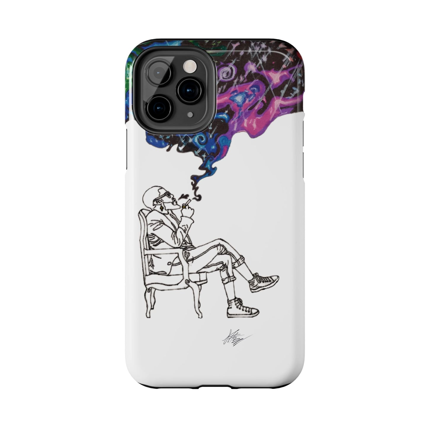 (Black) Herbalist Tough Phone Case