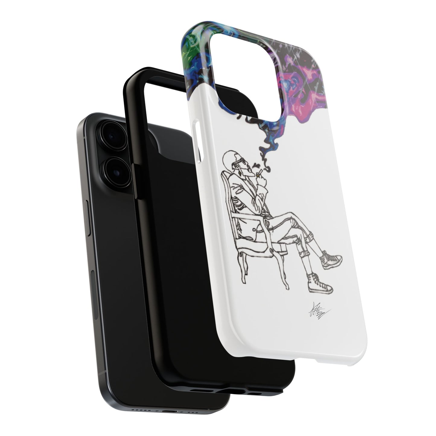 (Light Blue) Herbalist Tough Phone Case