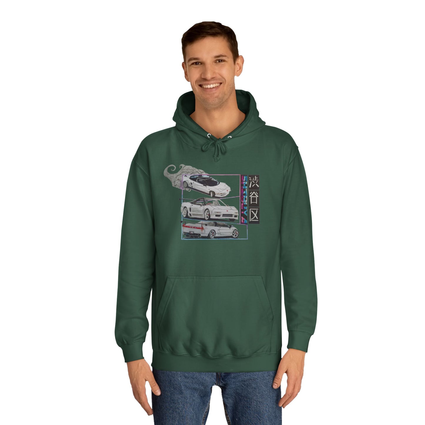 Hand drawn Honda NSX Unisex Hoodie