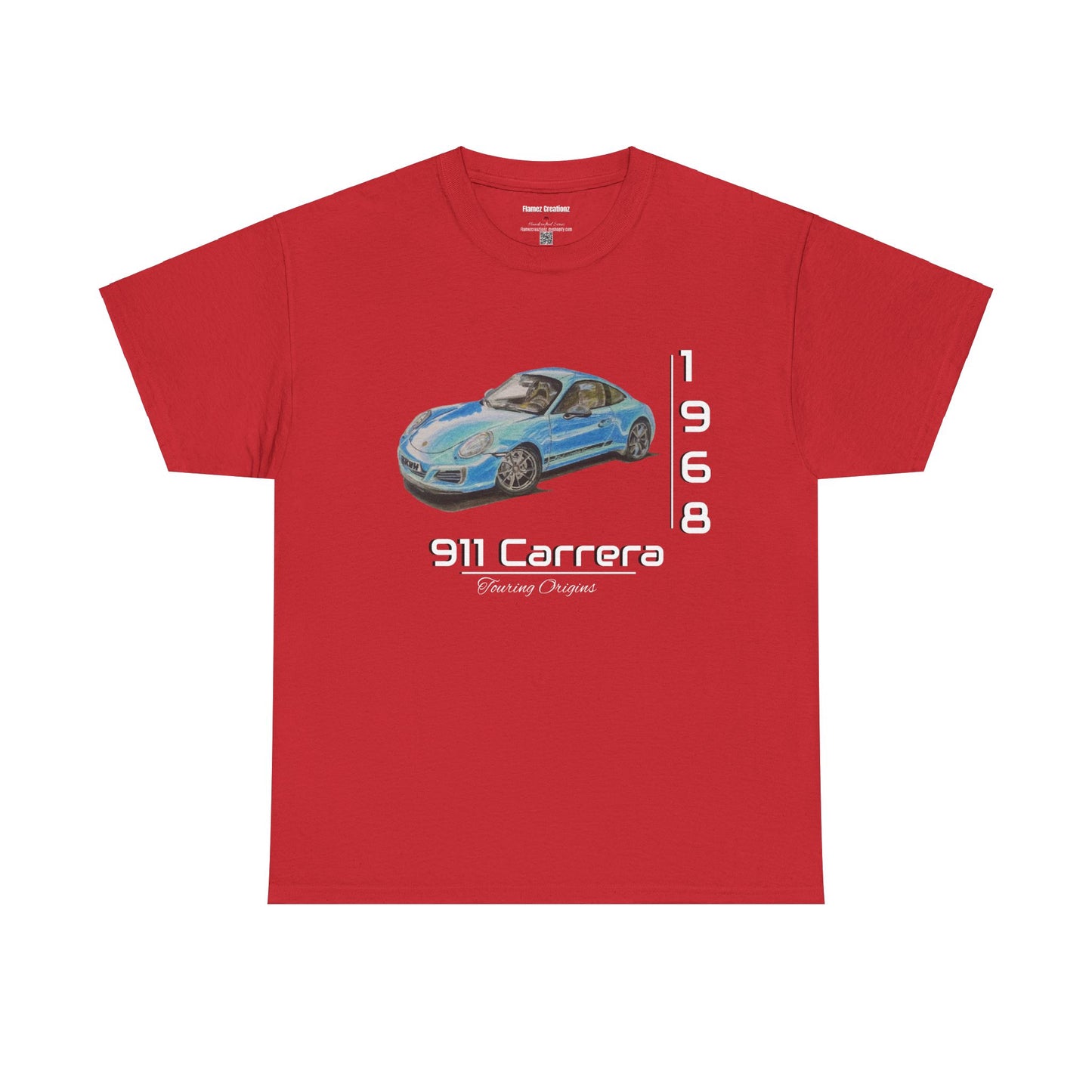 Hand drawn Blue Car Unisex T-shirt