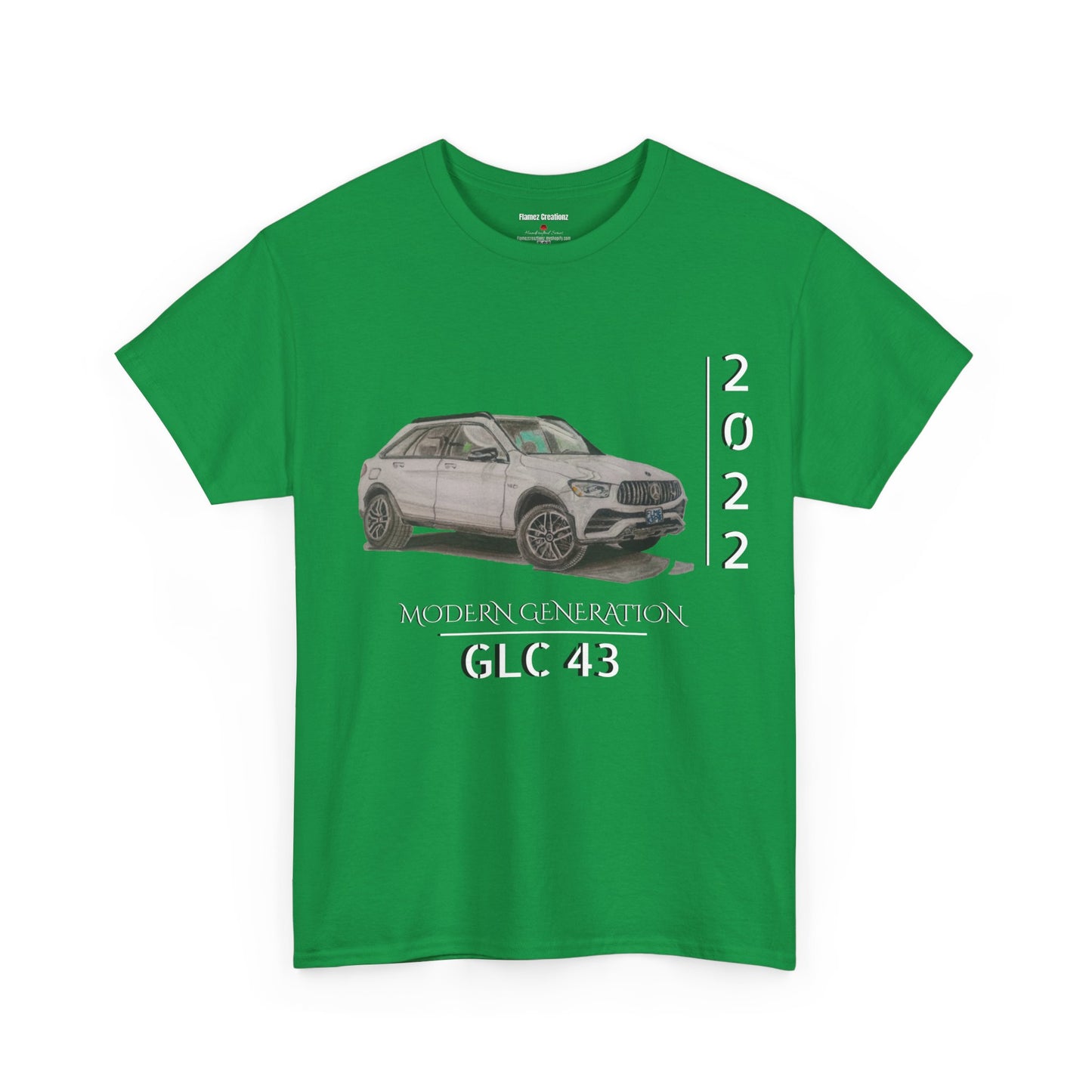 Hand Drawn GLC SUV Unisex Heavy Cotton Tee