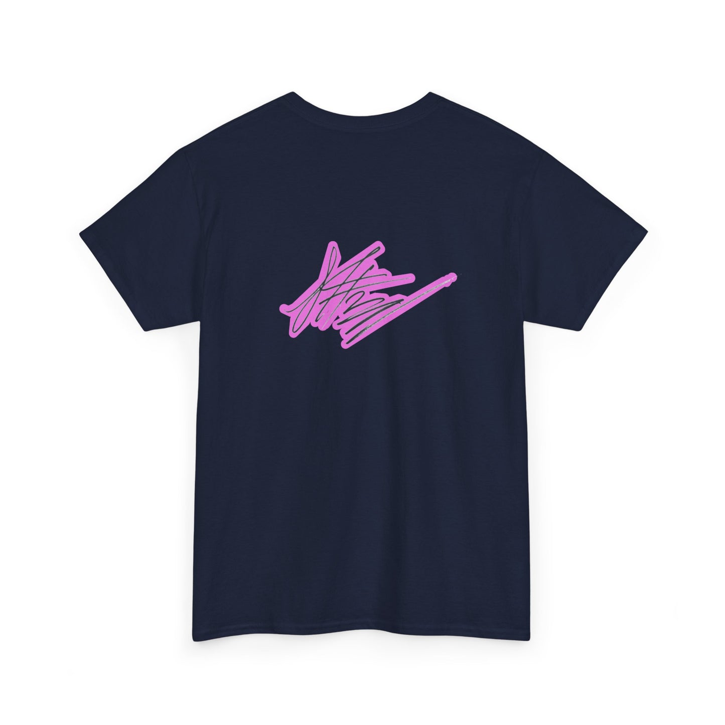 Hand Drawn Pink Impreza WRX Unisex Heavy Cotton Tee