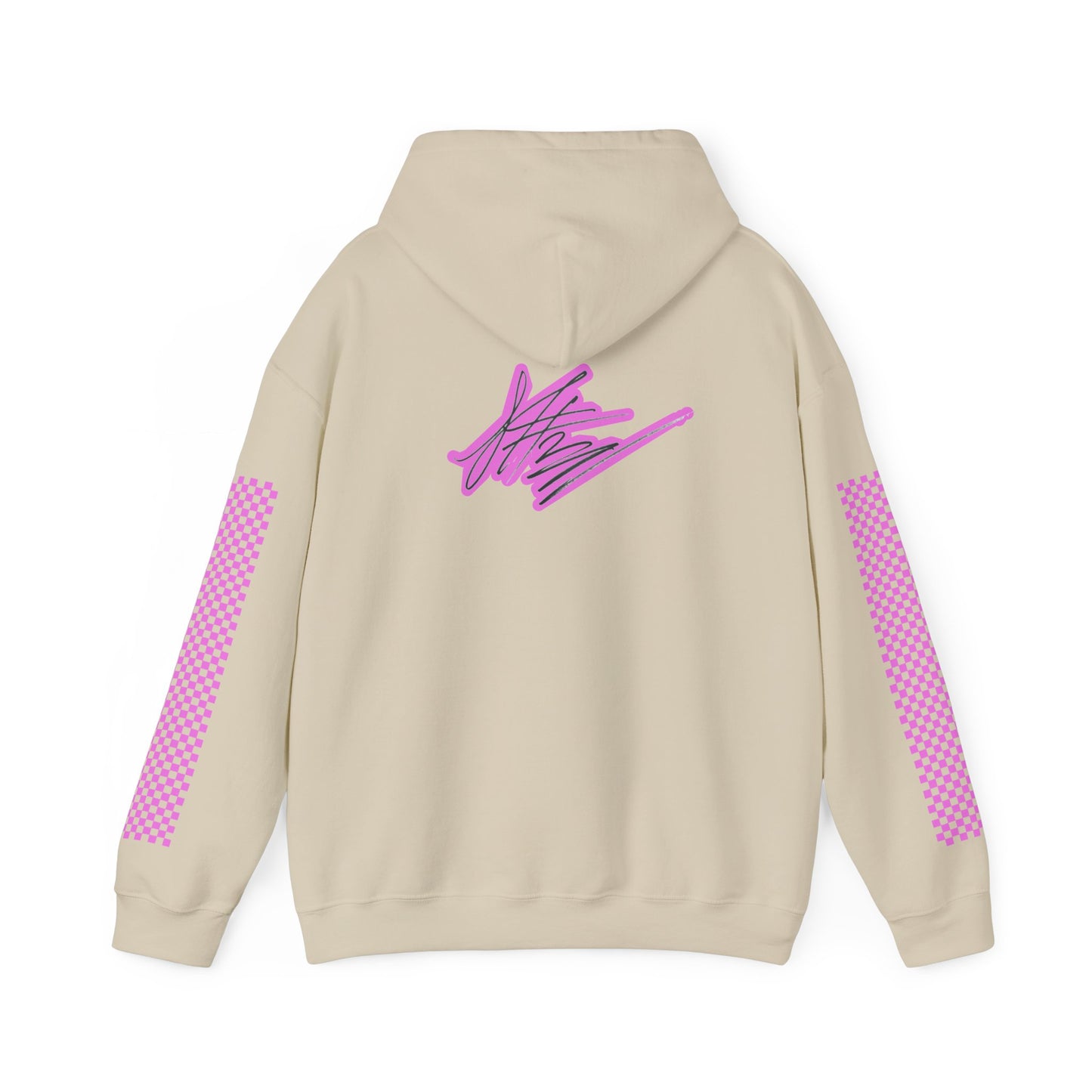 Hand Drawn Pink Impreza WRX Unisex Hoodie