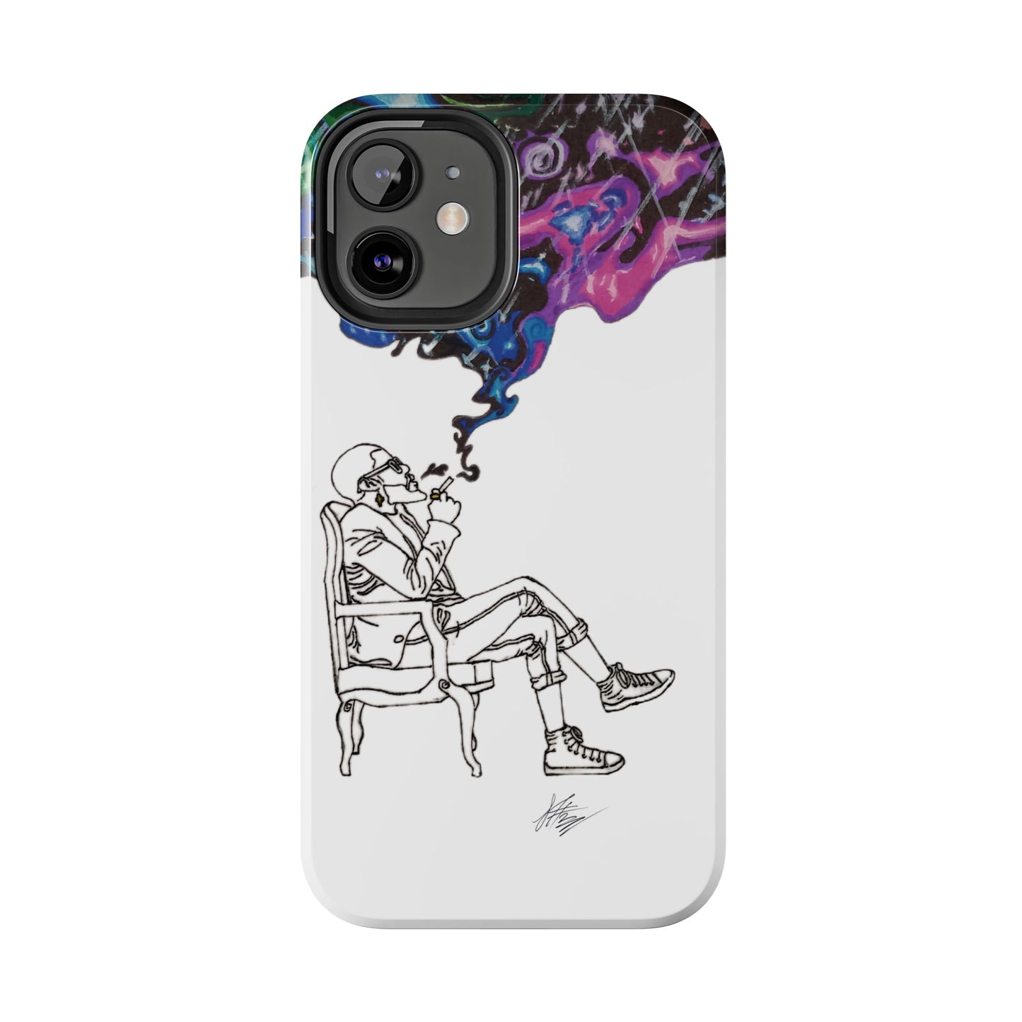 (Black) Herbalist Tough Phone Case