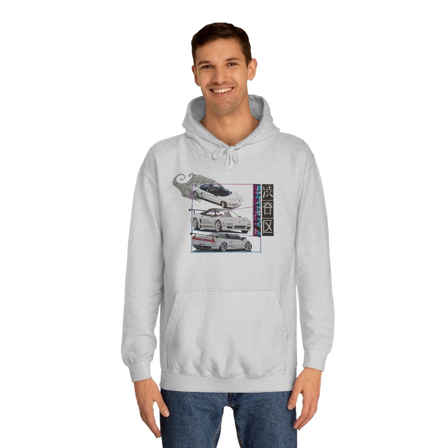 Hand drawn Honda NSX Unisex Hoodie