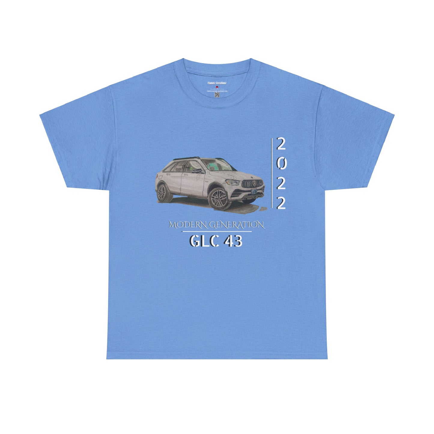 Hand Drawn GLC SUV Unisex Heavy Cotton Tee
