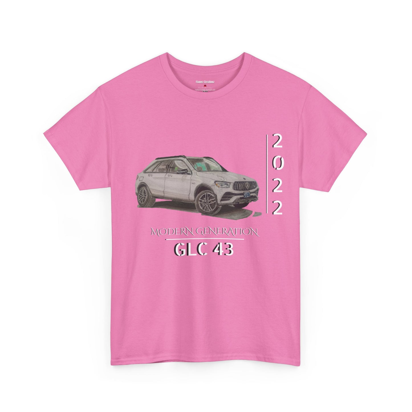 Hand Drawn GLC SUV Unisex Heavy Cotton Tee