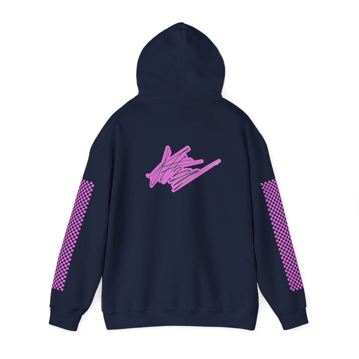 Hand Drawn Pink Impreza WRX Unisex Hoodie