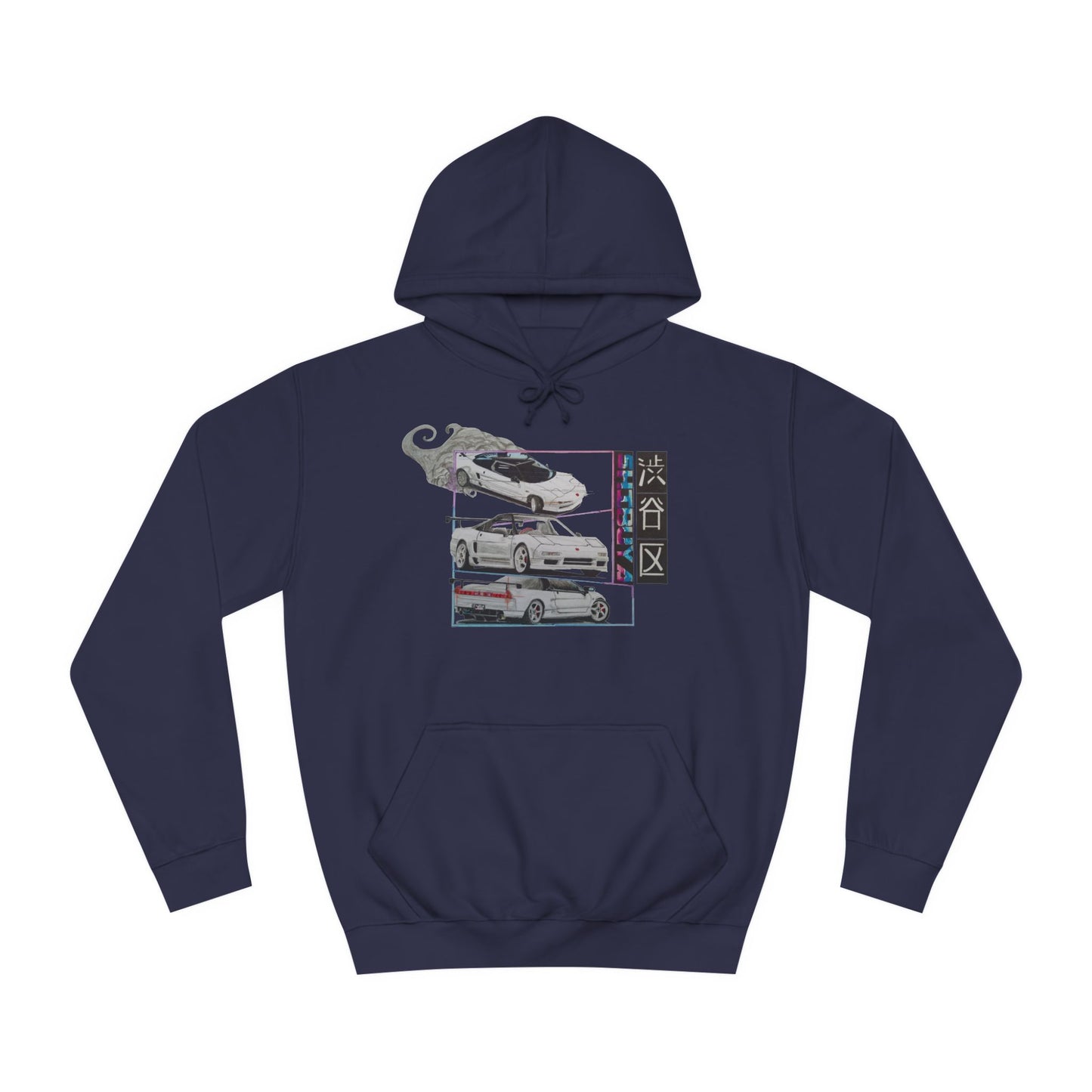 Hand drawn Honda NSX Unisex Hoodie