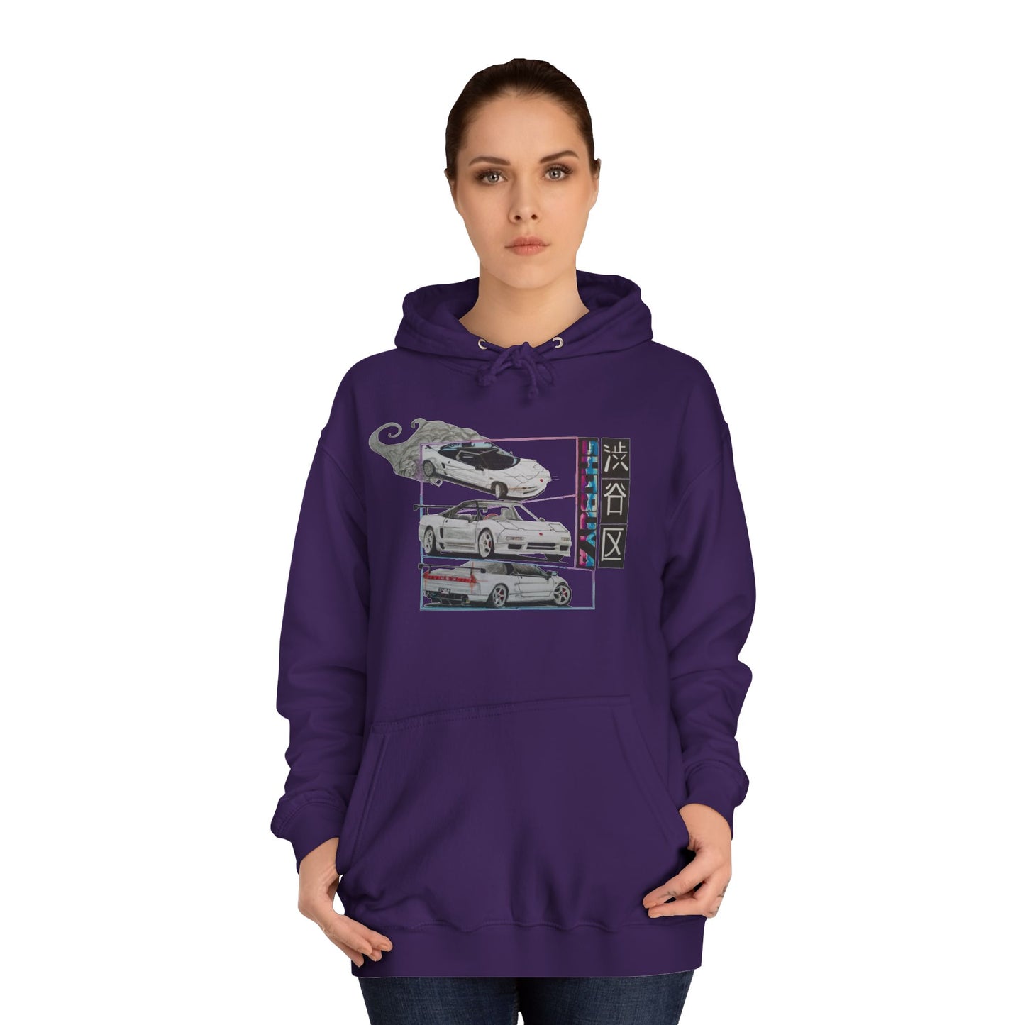 Hand drawn Honda NSX Unisex Hoodie