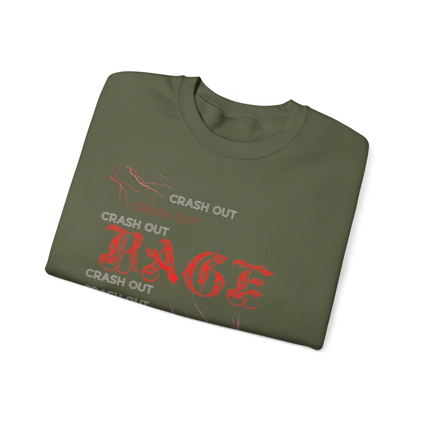 "Rage" Unisex Crewneck Sweatshirt