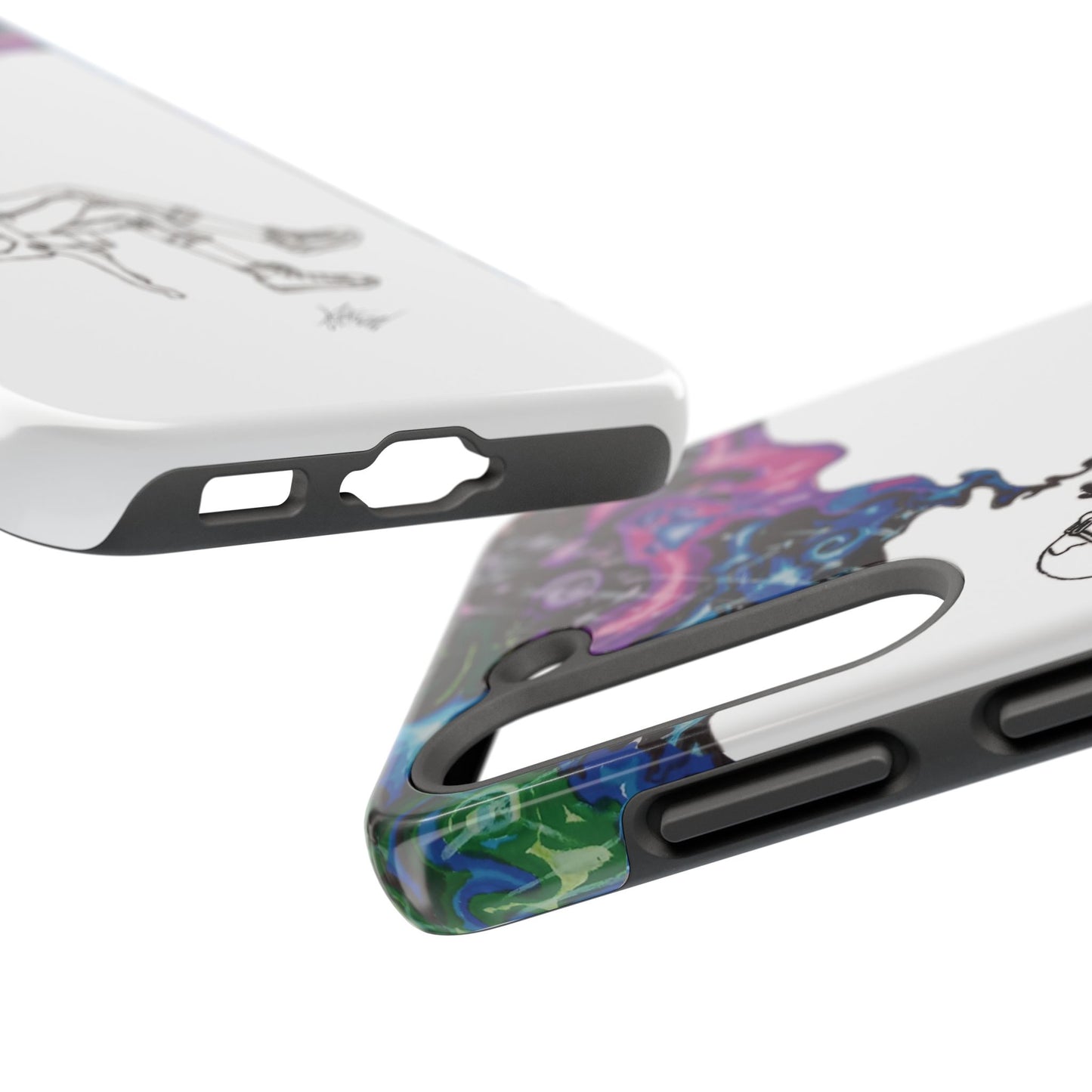 (Black) Herbalist Tough Phone Case