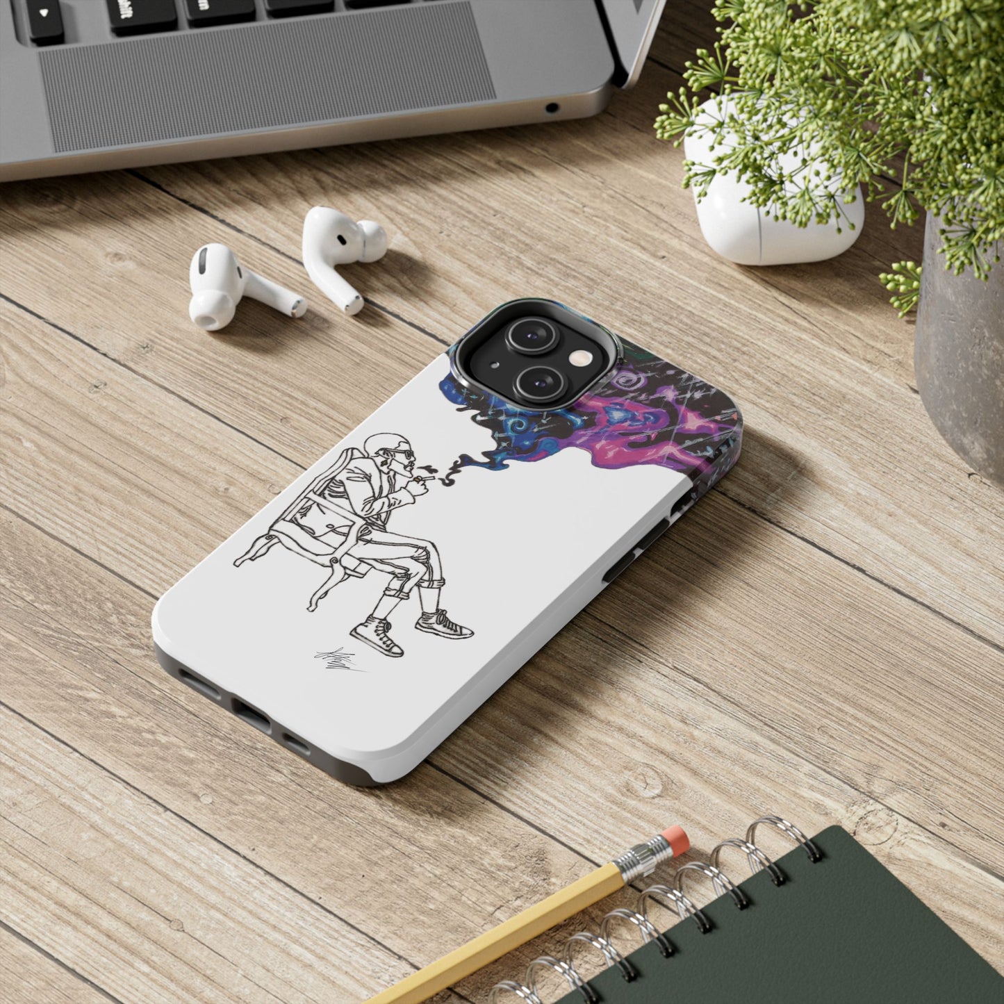 (Pink) Herbalist Tough Phone Case