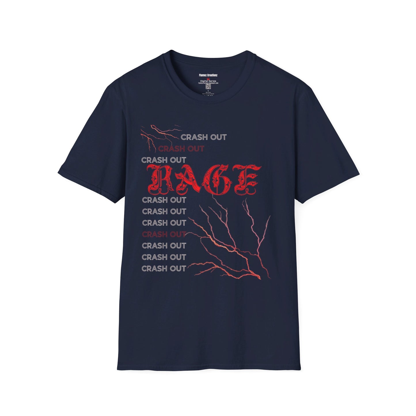 "Rage" Unisex Softstyle T-Shirt