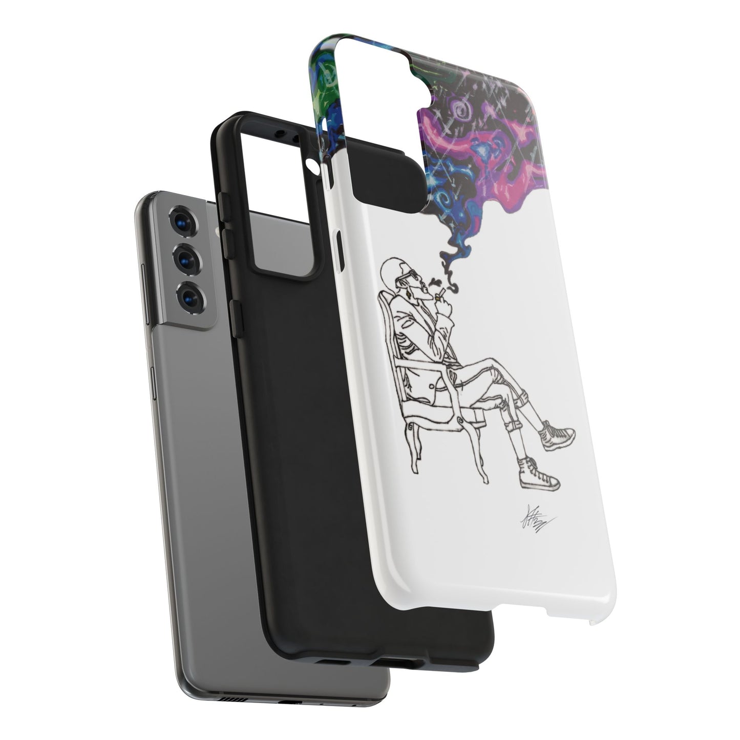 (Black) Herbalist Tough Phone Case