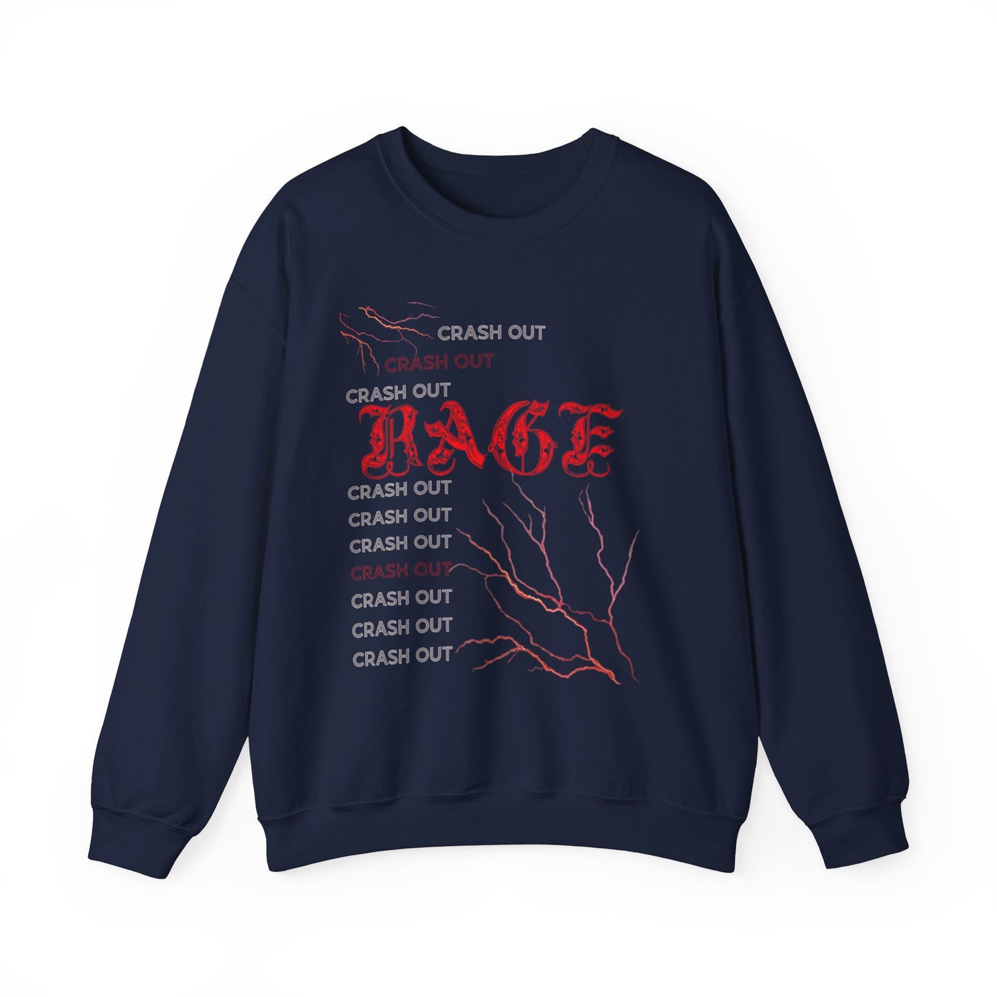"Rage" Unisex Crewneck Sweatshirt