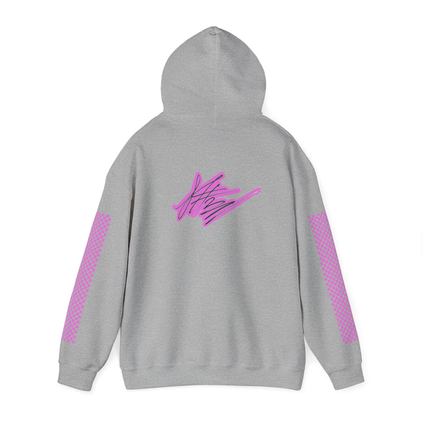 Hand Drawn Pink Impreza WRX Unisex Hoodie