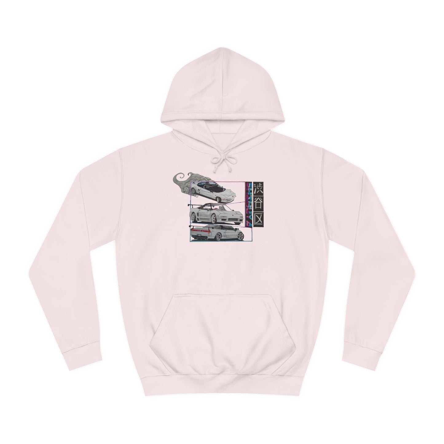 Hand drawn Honda NSX Unisex Hoodie