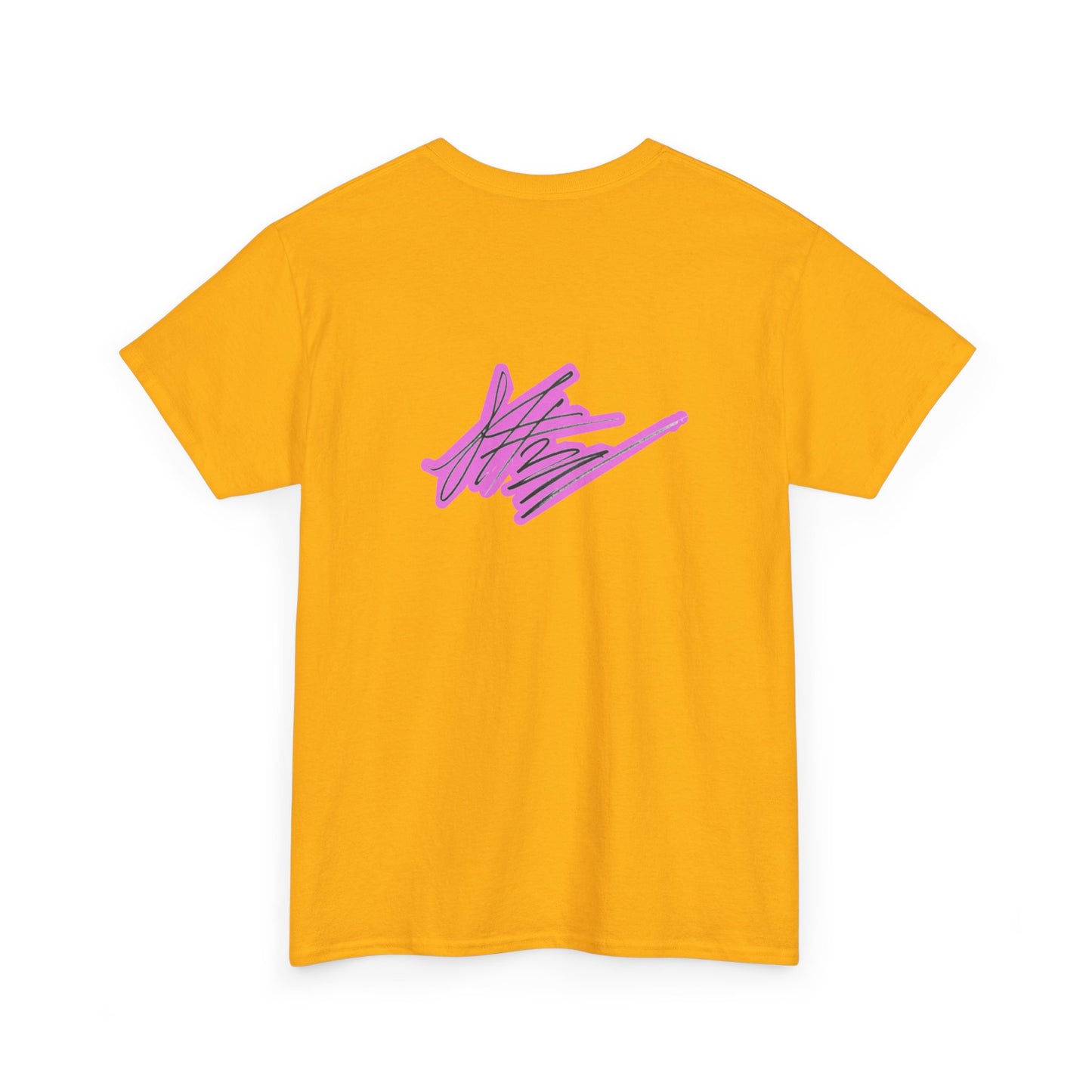 Hand Drawn Pink Impreza WRX Unisex Heavy Cotton Tee