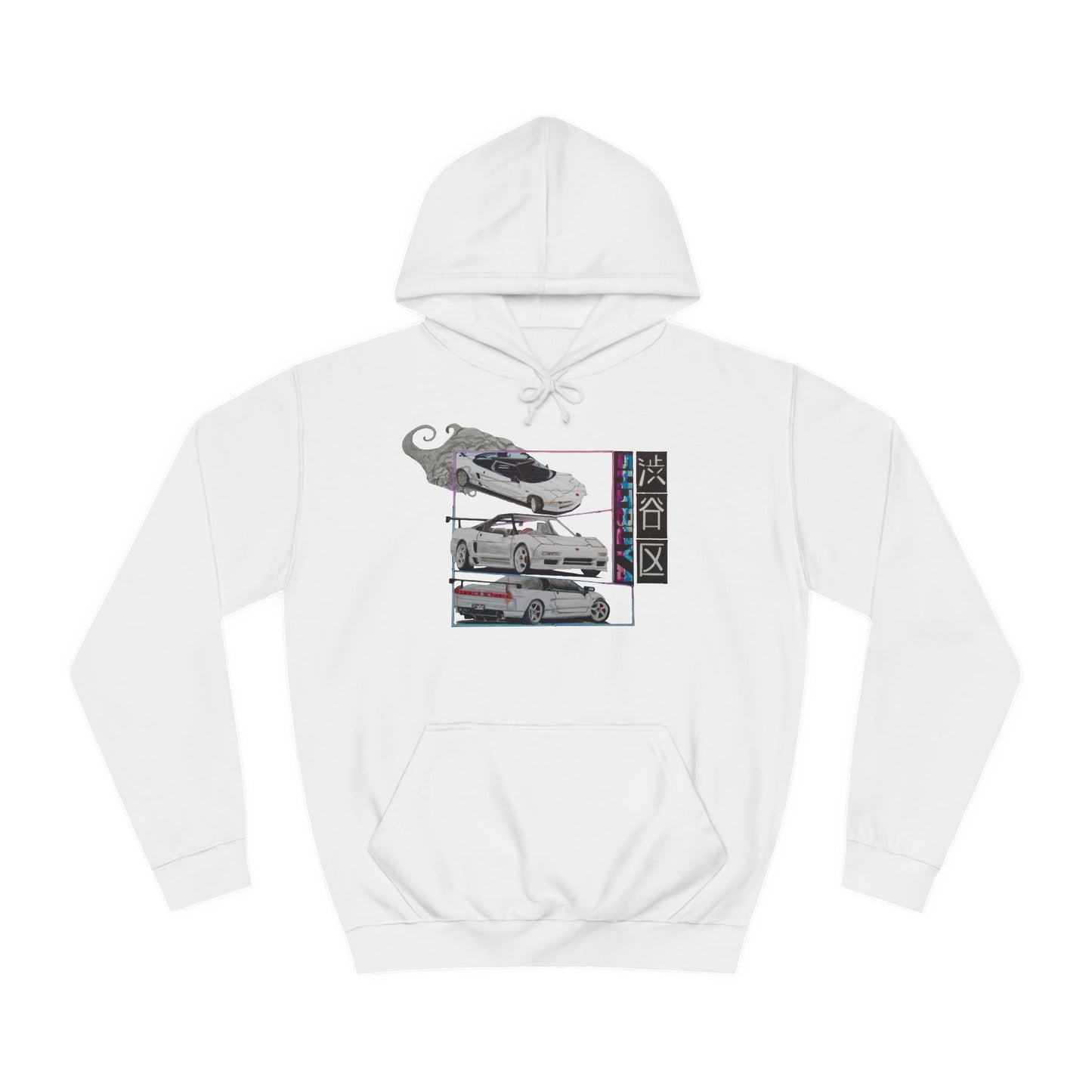 Hand drawn Honda NSX Unisex Hoodie