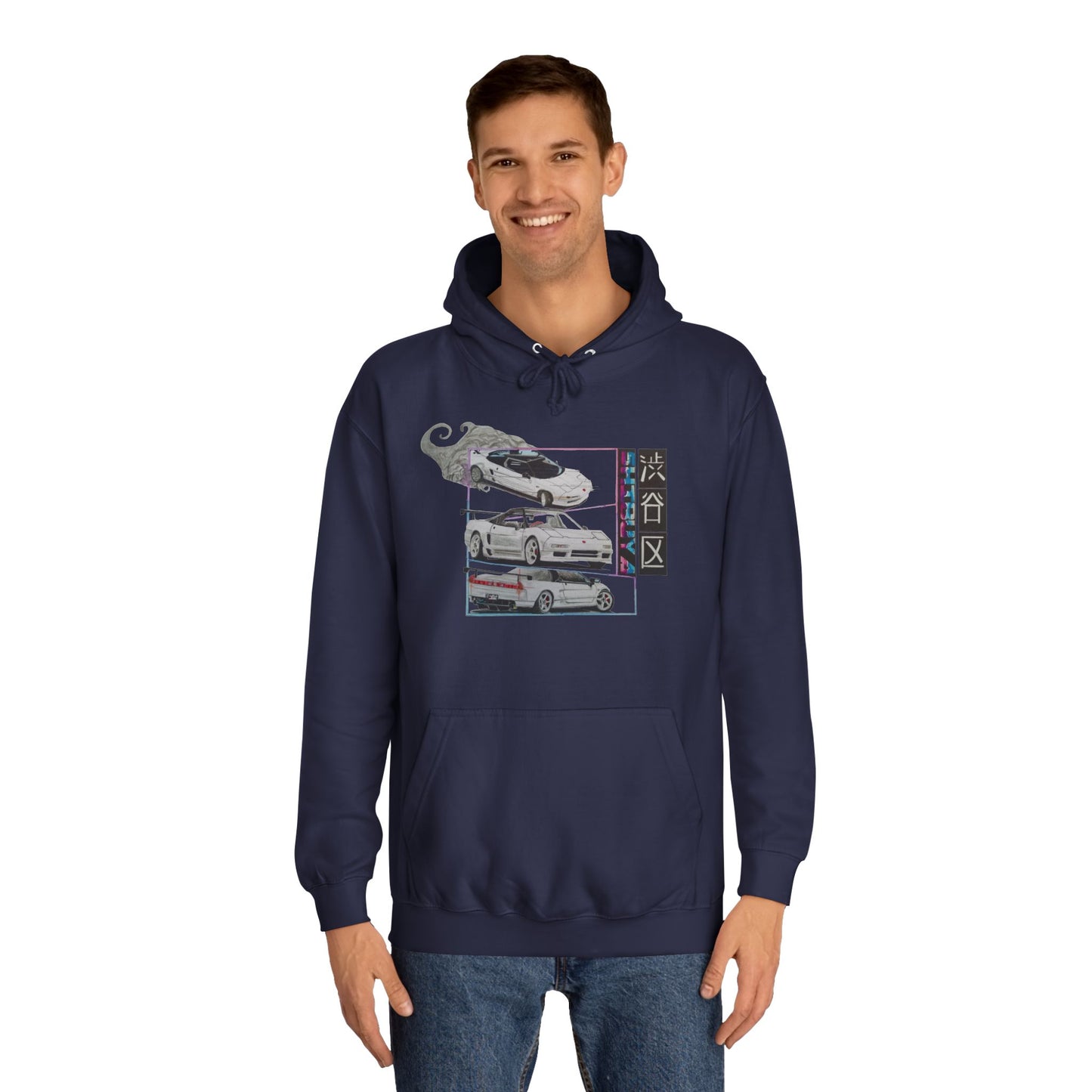 Hand drawn Honda NSX Unisex Hoodie