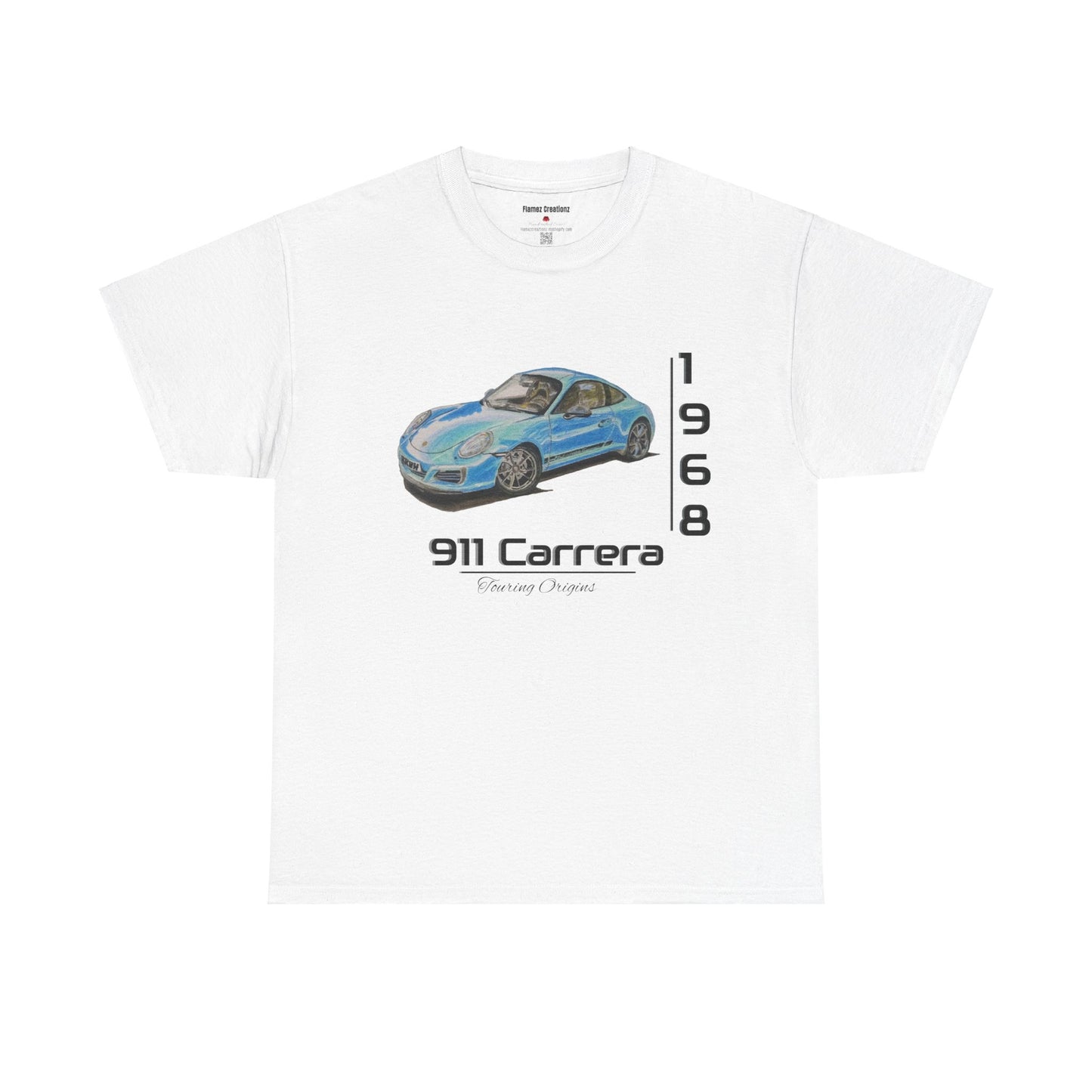 Hand drawn Blue Car Unisex T-shirt