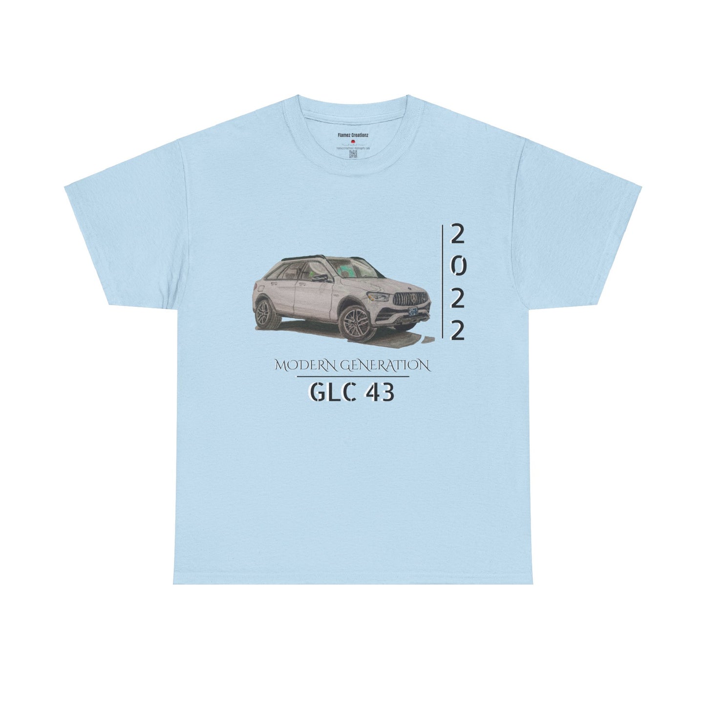 Hand Drawn GLC SUV Unisex Heavy Cotton Tee
