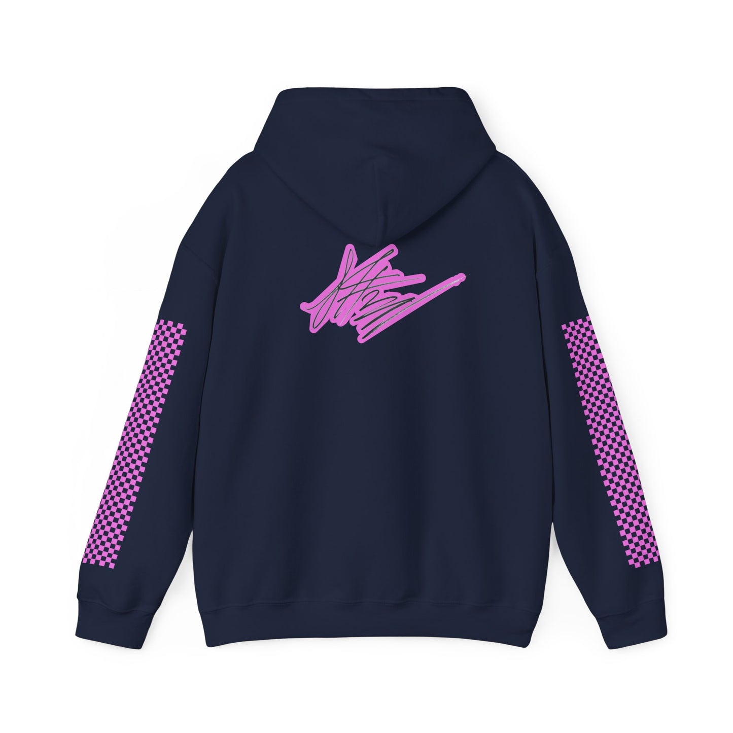 Hand Drawn Pink Impreza WRX Unisex Hoodie